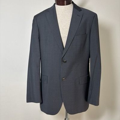 Hugo Boss Hugo Boss Gray Suit 40R Paolini Movio Wool Blazer Dress Pant Size 40R - 3 Thumbnail