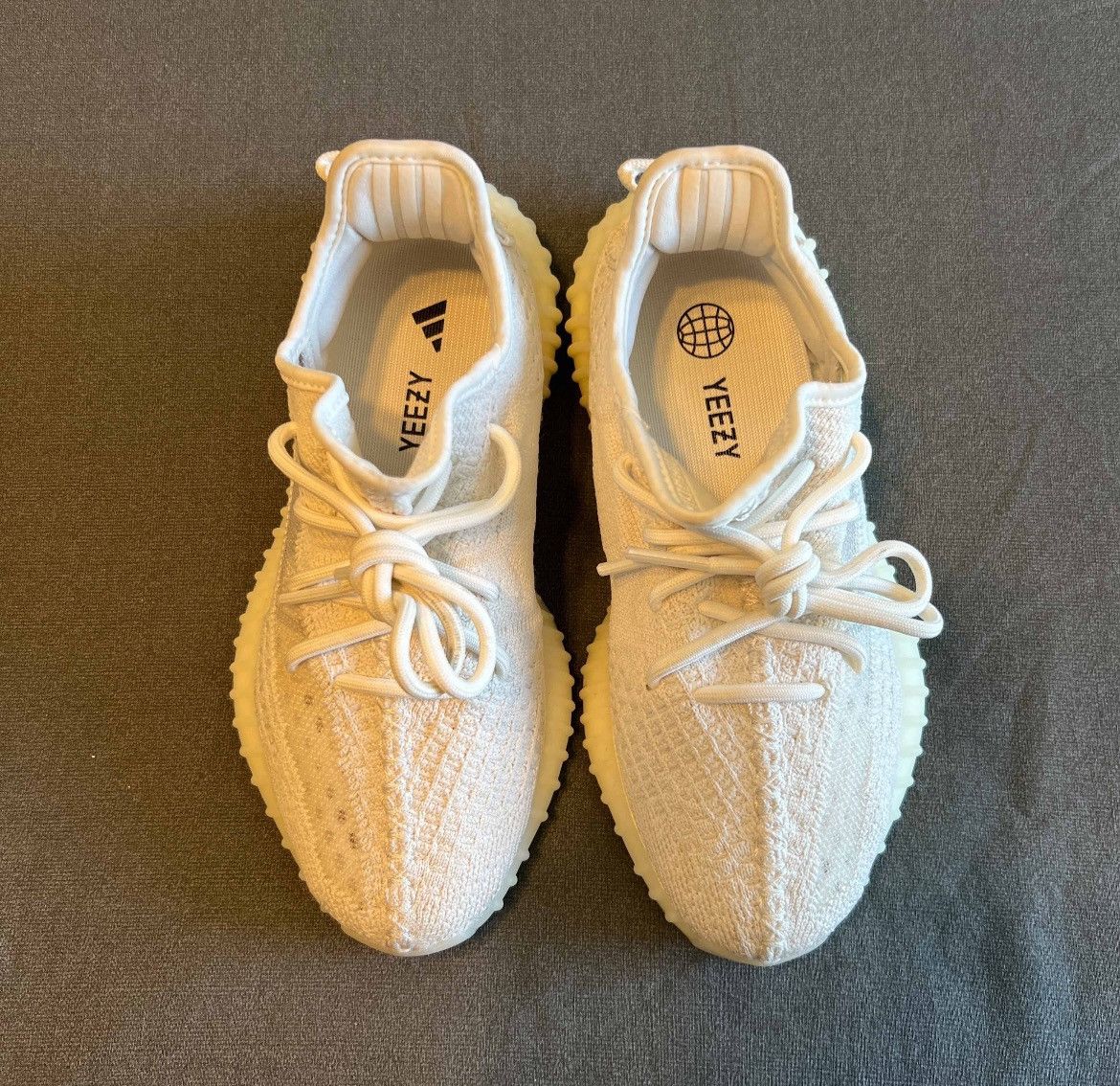 Adidas × Kanye West Adidas Yeezy Boost 350 V2 Bone Size 5 HQ6316 Size US 5 / EU 37 - 3 Thumbnail