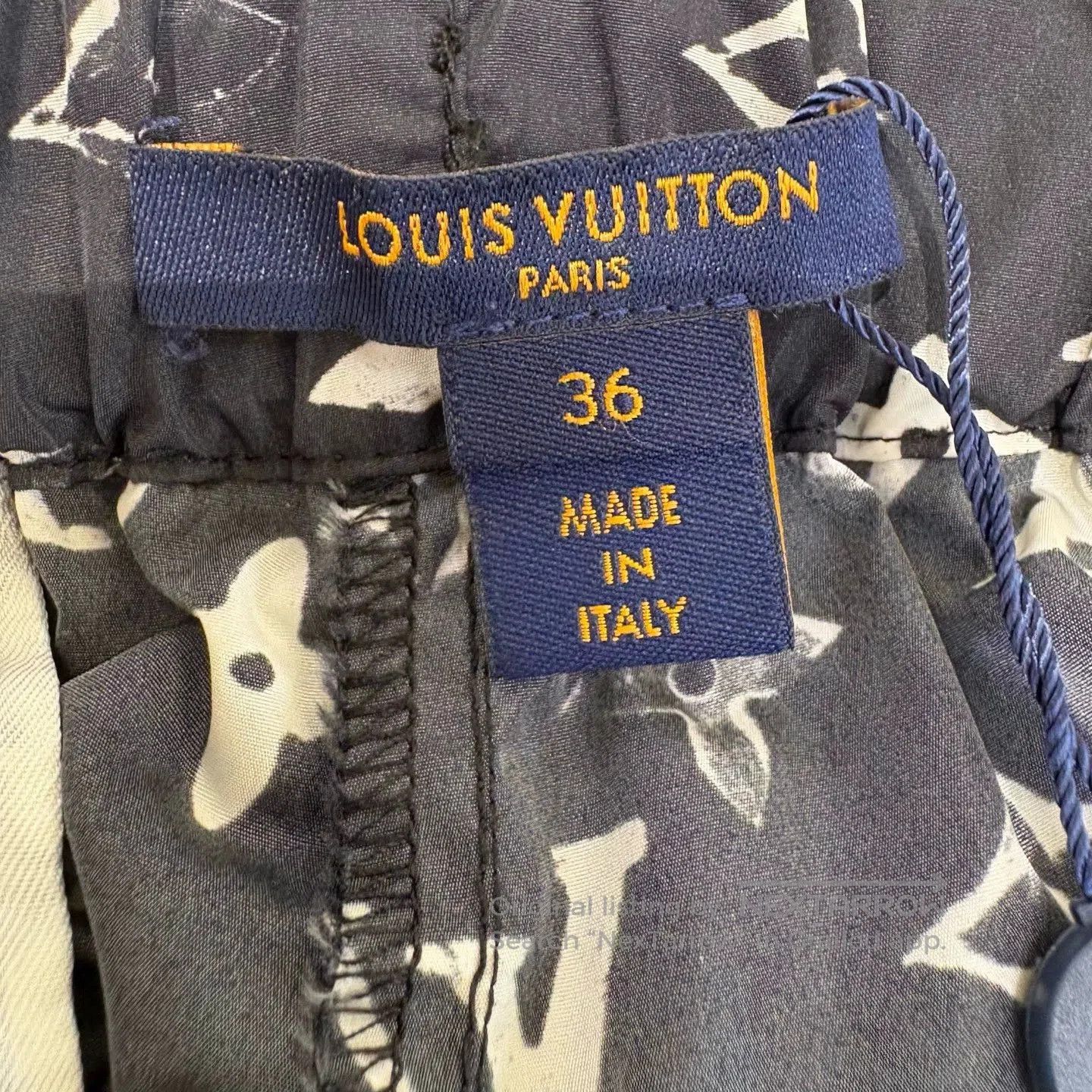 Louis Vuitton Louis Vuitton Black White Print Joggers. Size US 36 / EU 52 - 7 Thumbnail