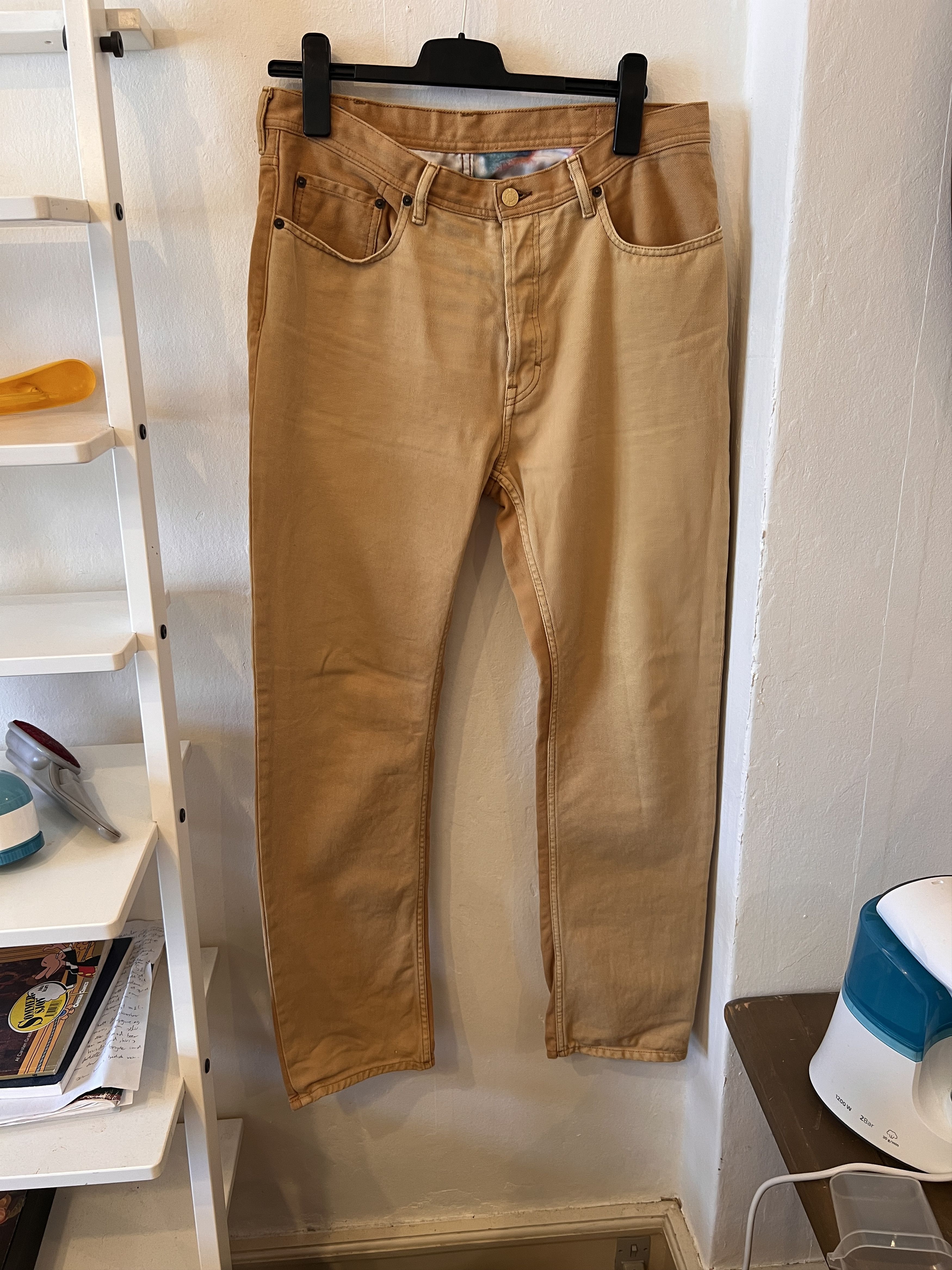 image of Acne Studios Western/ Cowboy Style Pants in Brown, Men's (Size 32)