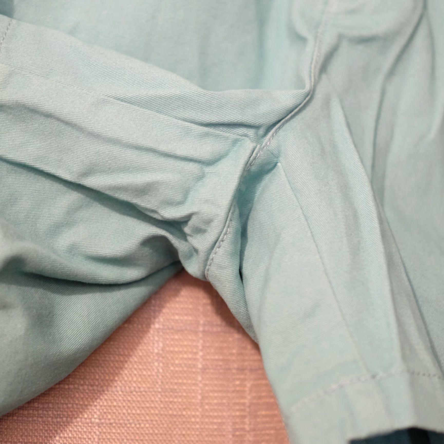 Vintage Natural Reflections Shorts Chino Green 100% Cotton Womens 8 Nwot! Nwot Reflections Shorts Green Chino 100% Cotton Womens 8 #H99-48 Size 30" / US 8 / IT 44 - 4 Thumbnail
