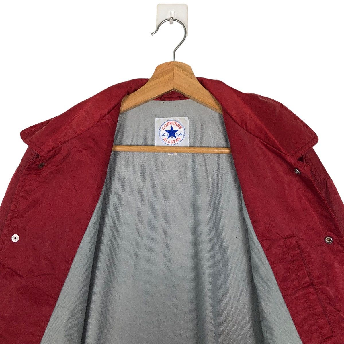 Japanese Brand 🔥90’s VINTAGE CONVERSE ALL STAR BOSTON MASS USA JACKET Size US L / EU 52-54 / 3 - 11 Thumbnail