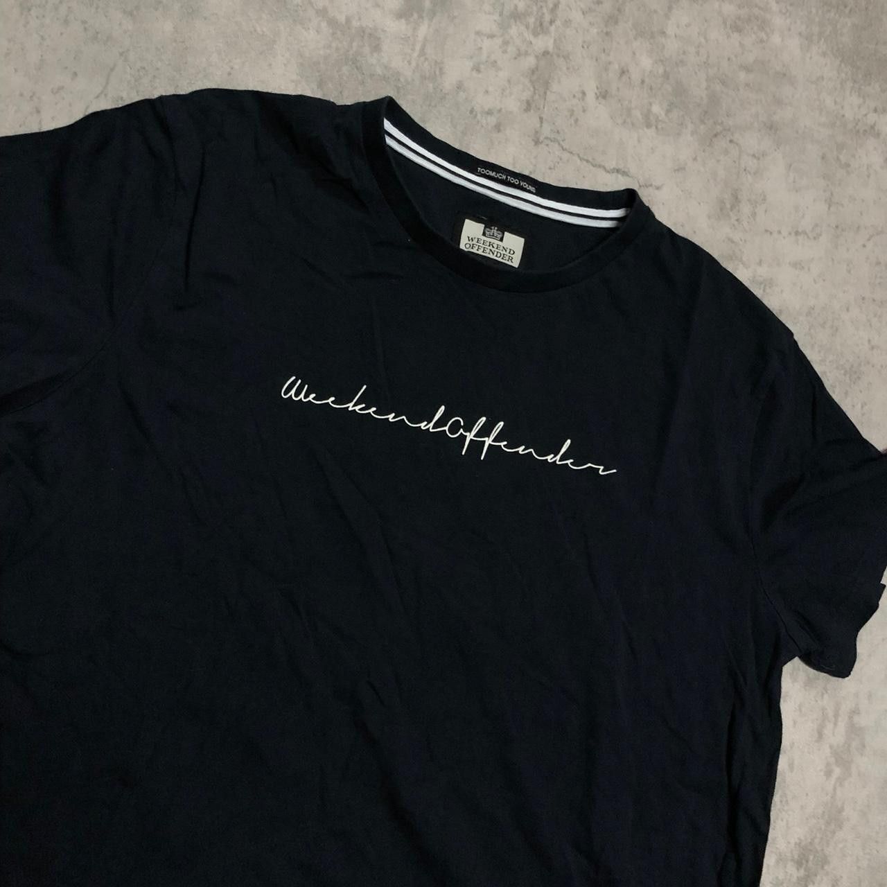 Weekend Offender Weekend Offender black cotton T-shirt Size US M / EU 48-50 / 2 - 2 Thumbnail