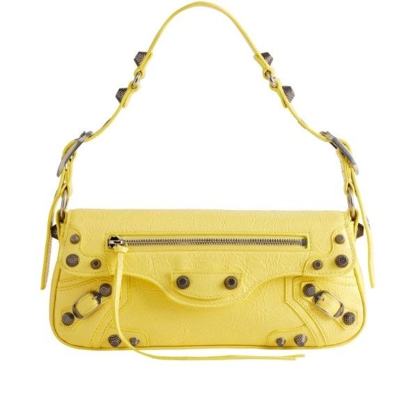Balenciaga o1in1g1125 Size: OS / Le Cagole Small Sling Bag in Yellow Size ONE SIZE - 1 Preview