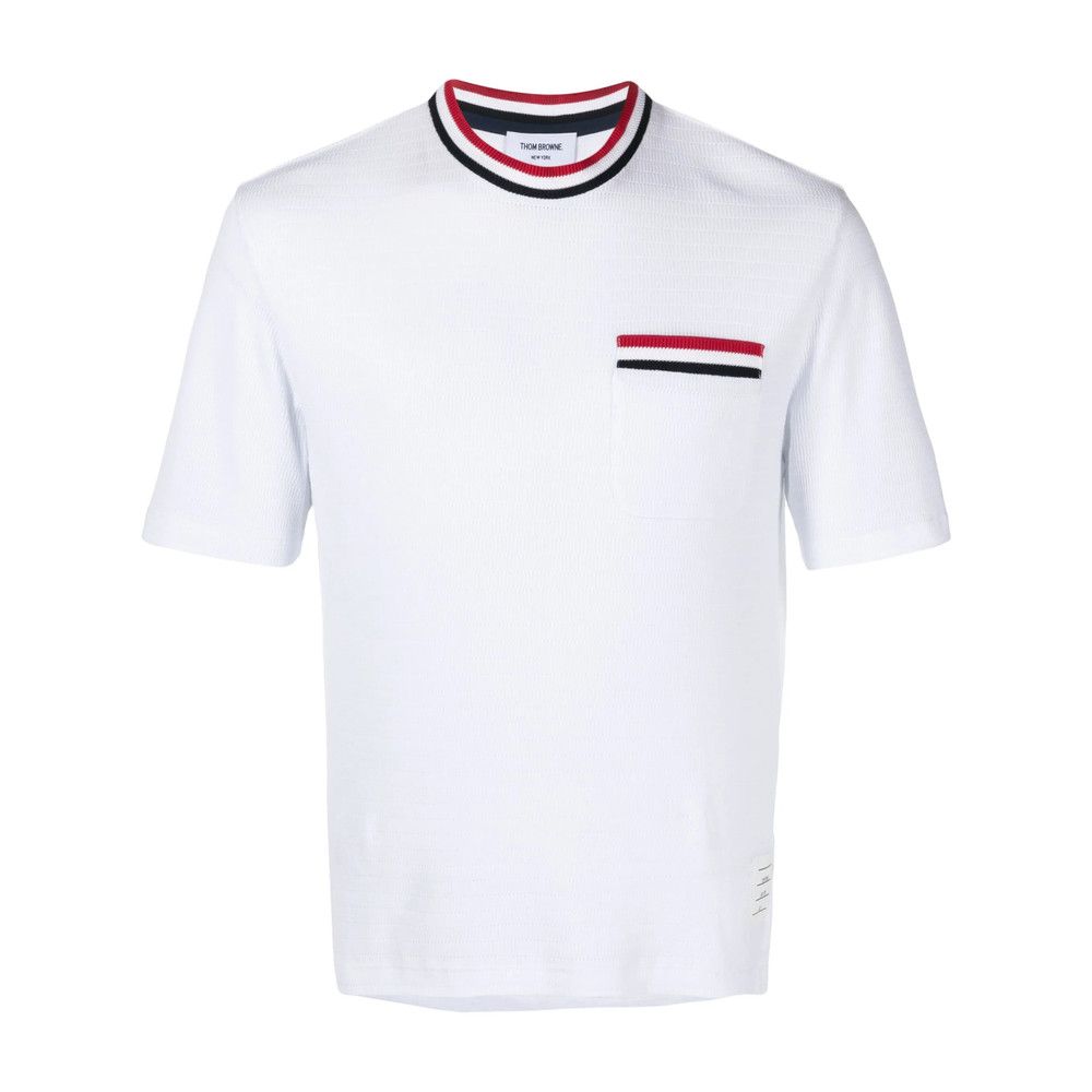 Thom Browne Thom Browne WHITE T-Shirts & Vests - T-Shirts Size US XXL / EU 58 / 5 - 1 Thumbnail