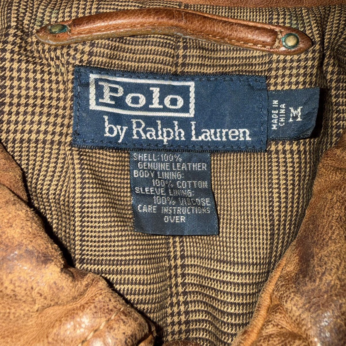 Polo Ralph Lauren Nr. 5/5 ultra rare Polo Ralph Lauren „Bradford“ Lederjacke Size US M / EU 48-50 / 2 - 5 Thumbnail