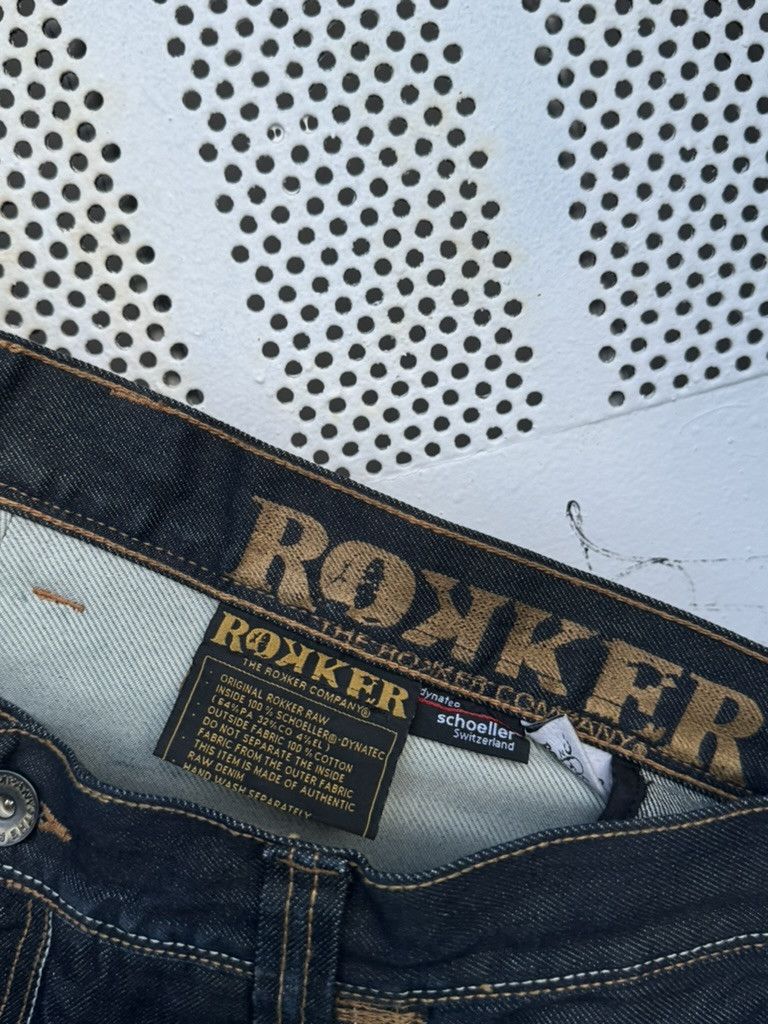 THE ROKKER COMPANY Rokker Raw 38X32 Blue Selvedge Schoeller Dynatec Motorcycle Size US 38 / EU 54 - 13 Thumbnail