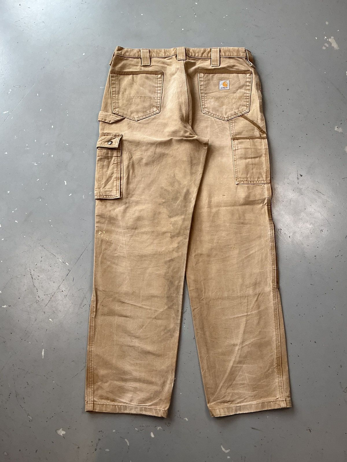Carhartt × Vintage Crazy vintage Carhartt double knee cargo denim pant Size US 36 / EU 52 - 7 Thumbnail