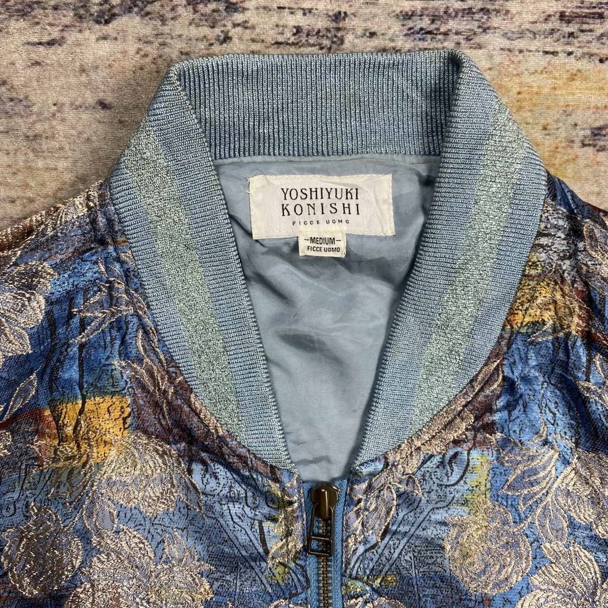 Japanese Brand × Yoshiyuki Konishi Vintage Yoshiyuki konishi Jacquard bomber jacket Size US M / EU 48-50 / 2 - 7 Thumbnail