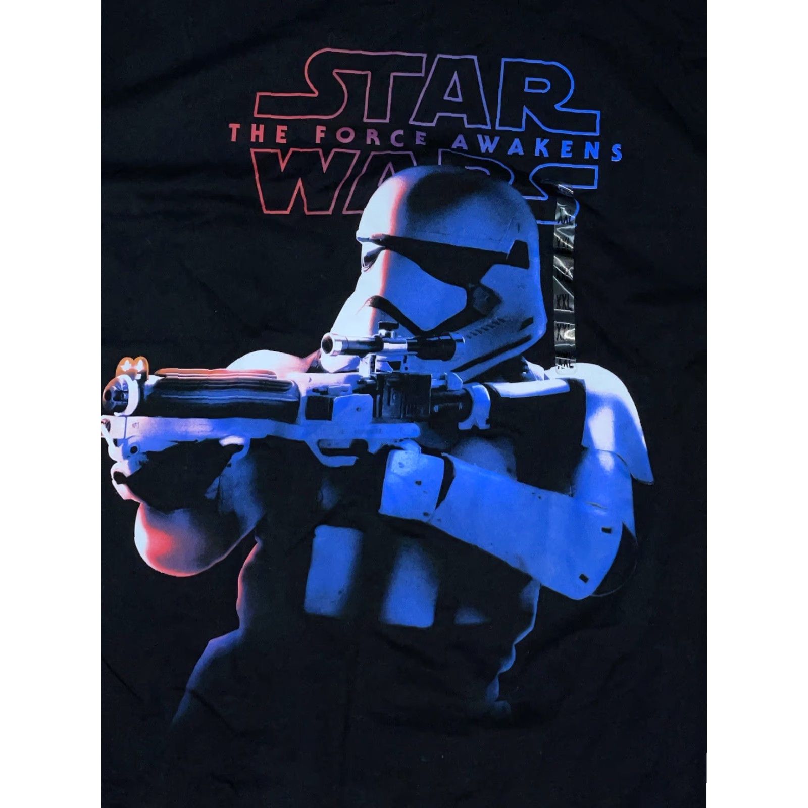 Star Wars Star Wars The Force Awakens T-Shirt XXL Black Men Shirt Size US XXL / EU 58 / 5 - 2 Thumbnail
