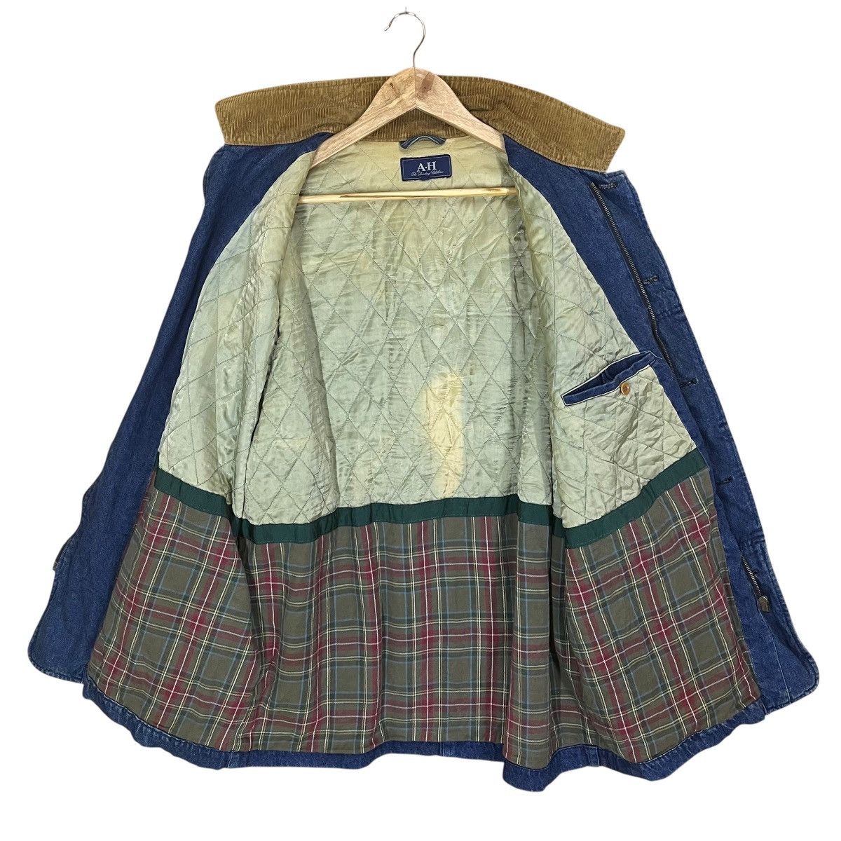ABAHOUSE Vintage 90s ABAHOUSE Denim Chore Jacket Size US XL / EU 56 / 4 - 13 Thumbnail