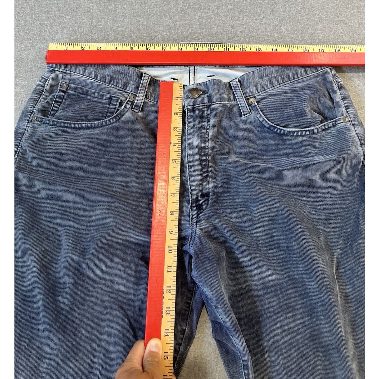 Agave Agave Jeans Mens 36X35 Blue Gringo Tuscan Corduroy Classic Size US 36 / EU 52 - 3 Thumbnail