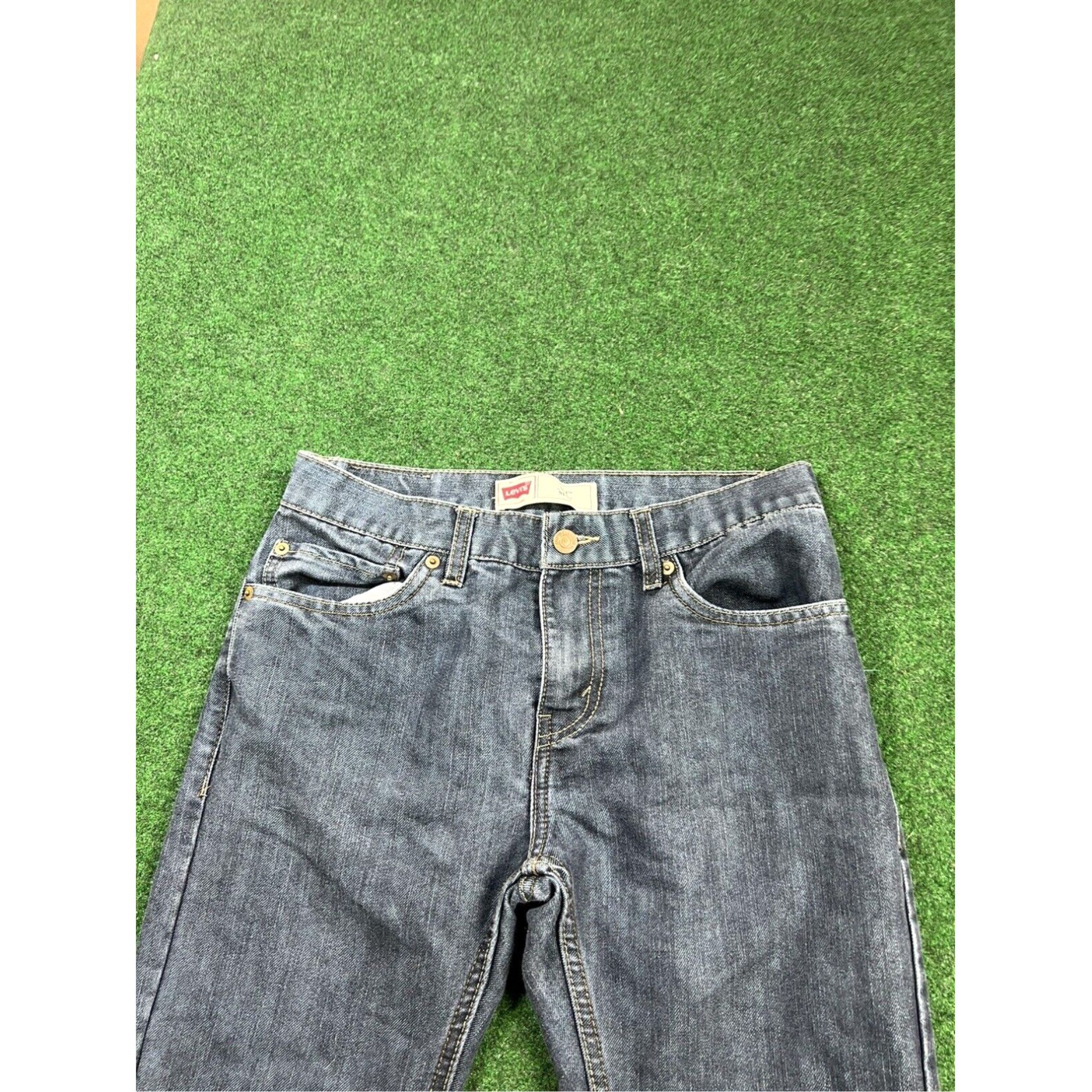 Levi's Levi's 511 Slim Jeans Youth 18 Reg Blue Denim Pants Medium Wash Bottoms Casual Size 40" / US 18 - 5 Thumbnail
