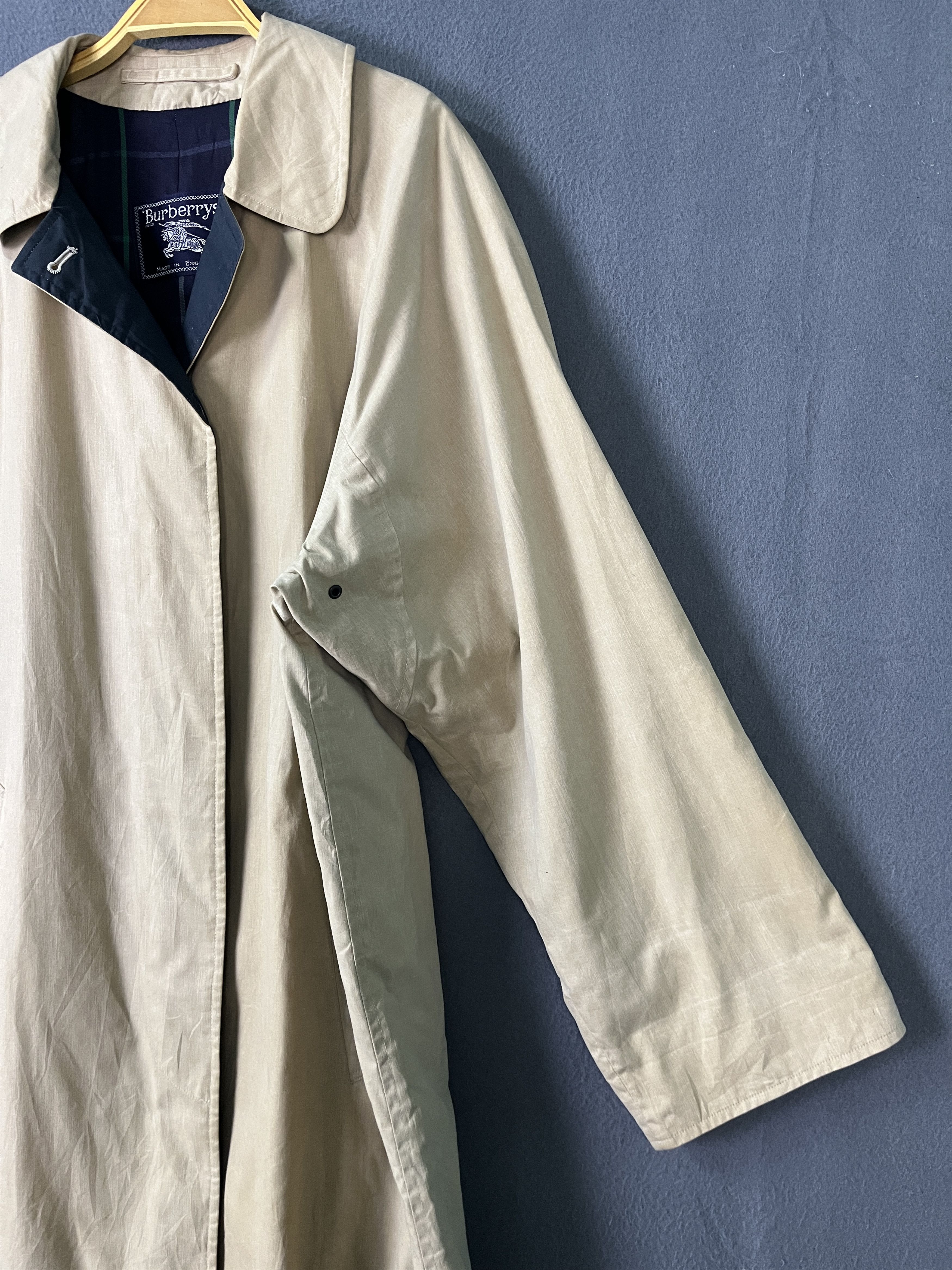 Burberry Prorsum Vintage Made in England Burberrys Trench Coat Beige Size US M / EU 48-50 / 2 - 10 Thumbnail