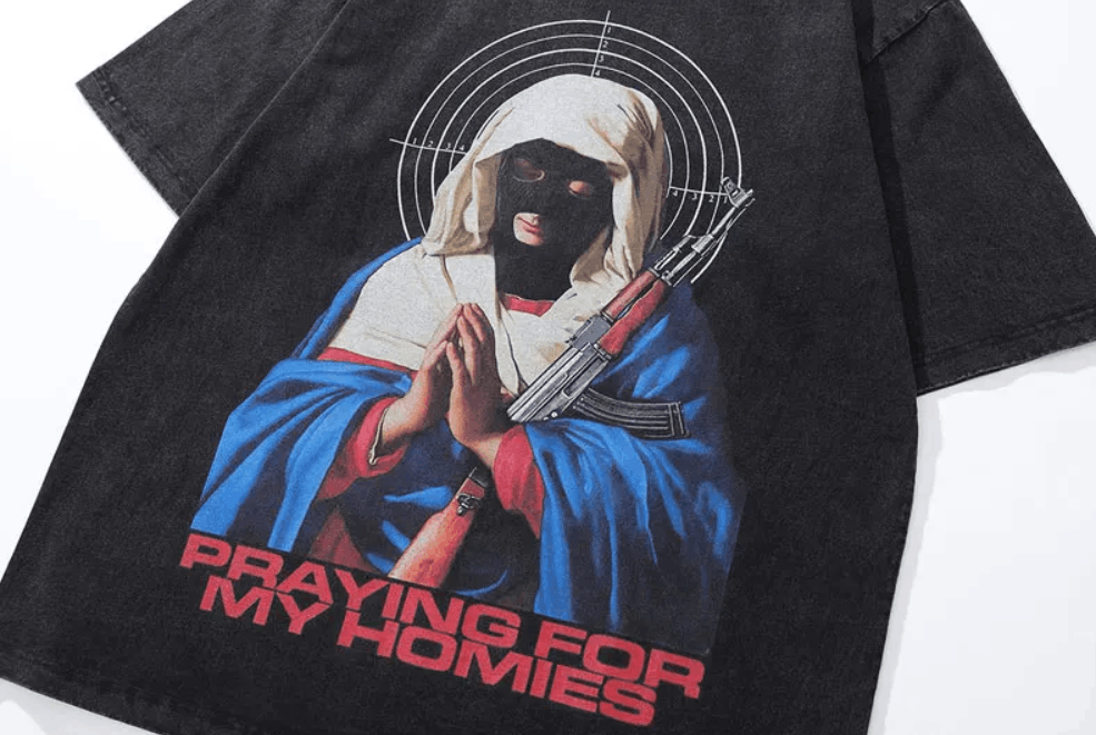 Japanese Brand × Vintage "Should I Shoot -L" T-shirt Size US L / EU 52-54 / 3 - 3 Thumbnail