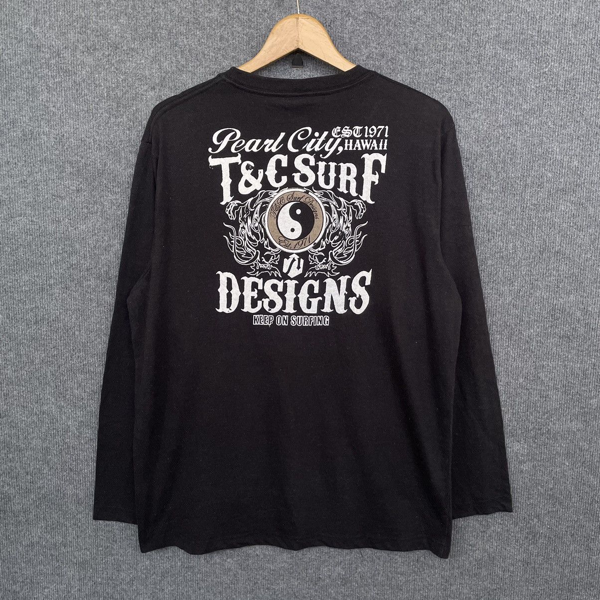 Vintage Y2K T&C Surf Dragon Affliction Sukajan Ed Hardy Karakuri L/S Size US L / EU 52-54 / 3 - 1 Thumbnail