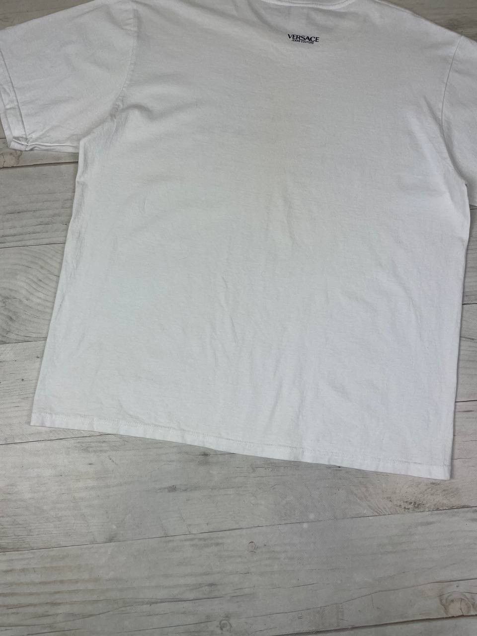 Versace Jeans Couture Vintage Versace Jeans Couture T Shirt 90s Big Logo Luxury Size US XL / EU 56 / 4 - 11 Thumbnail