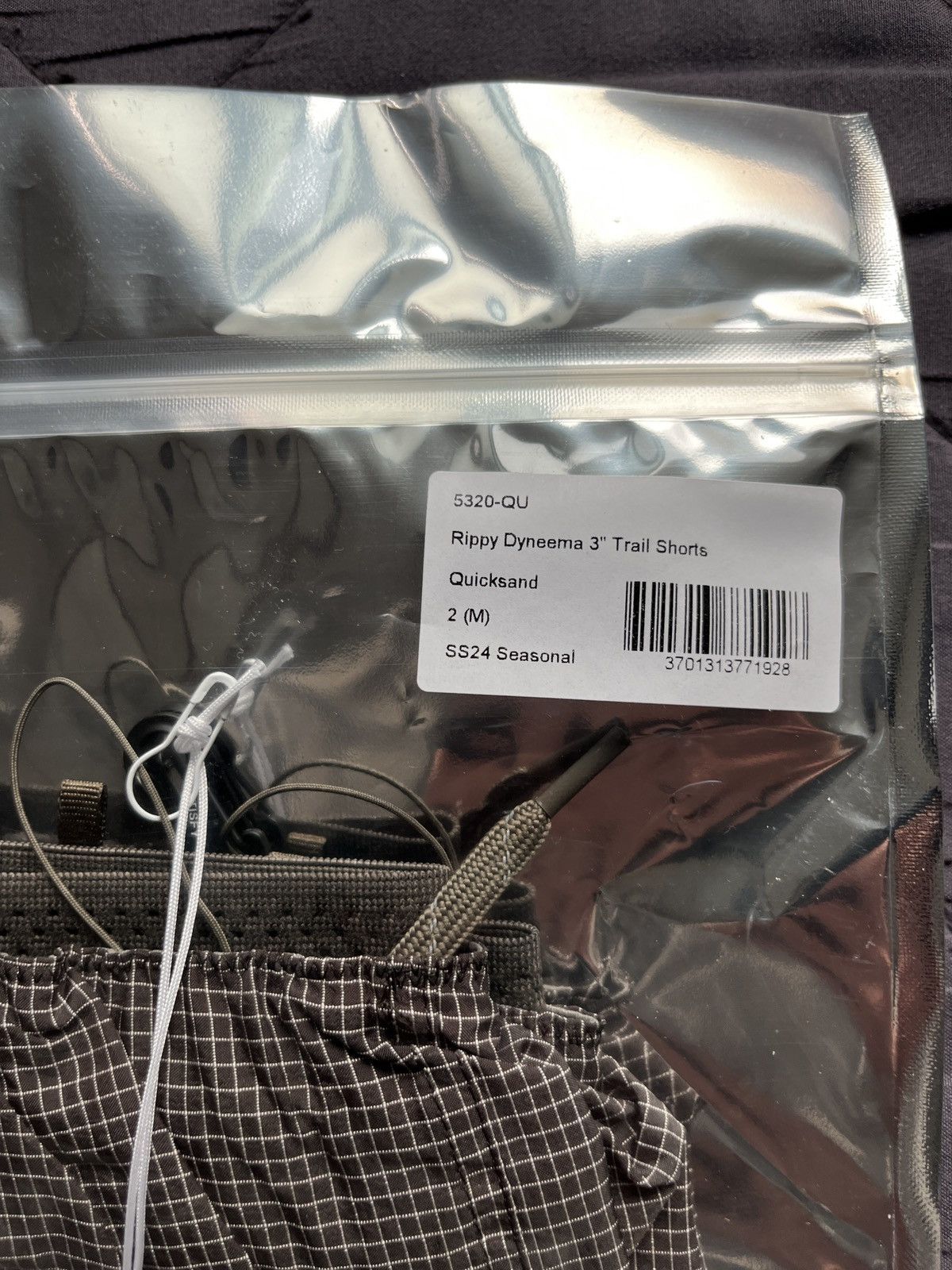 Satisfy Satisfy Rippy Dyneema 3 Inch Trail Shorts Quicksand Size US 32 / EU 48 - 9 Thumbnail