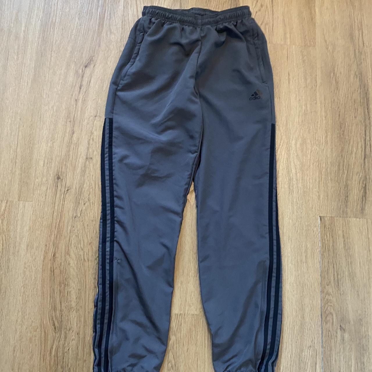 Adidas Adidas blue tracksuit bottoms #tracksuit Baggy Vintage Size US 37 - 2 Thumbnail
