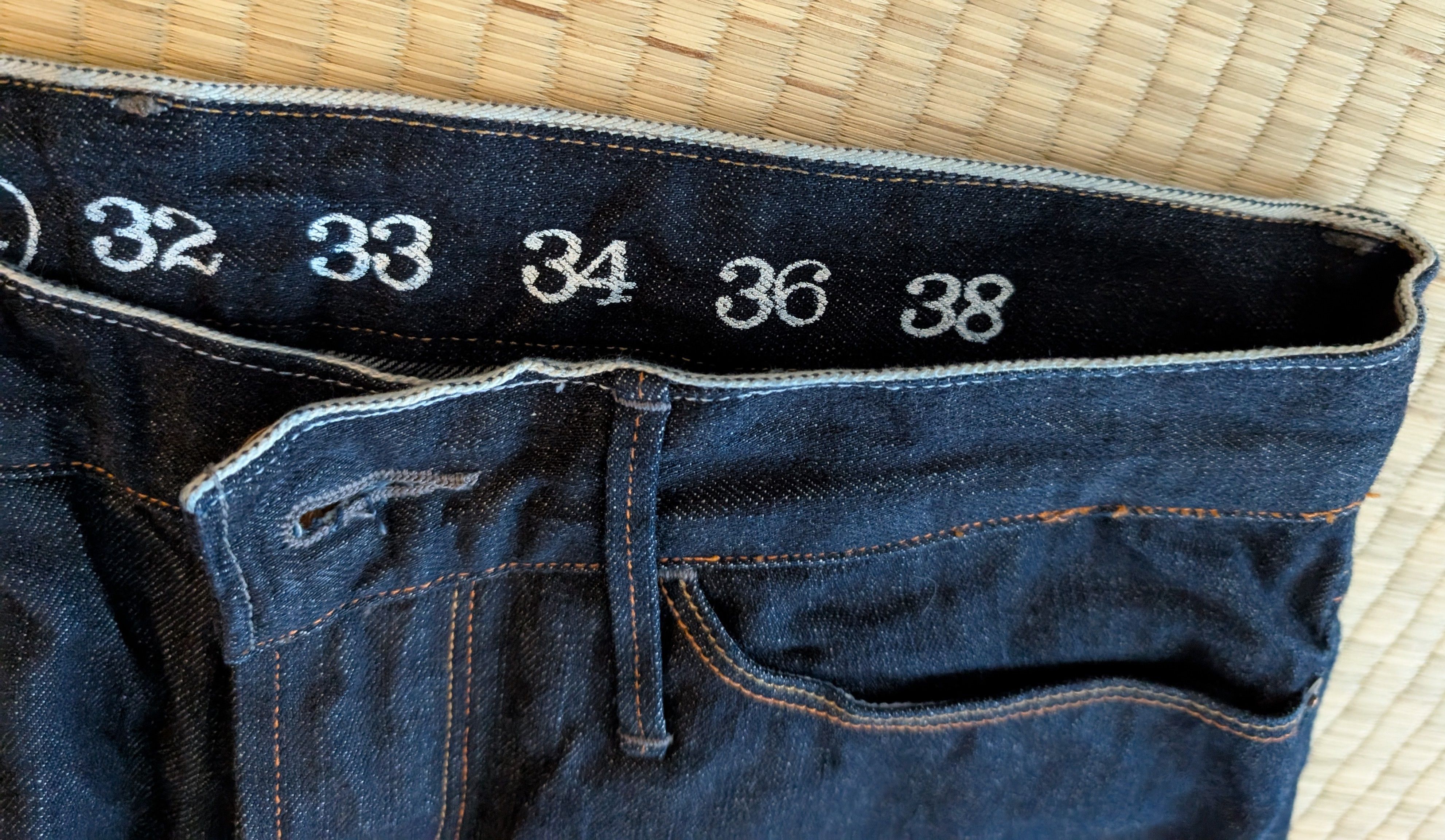 Earnest Sewn RARE SAMPLE Earnest Sewn Selvedge Denim Fulton Jeans Size US 31 - 9 Thumbnail