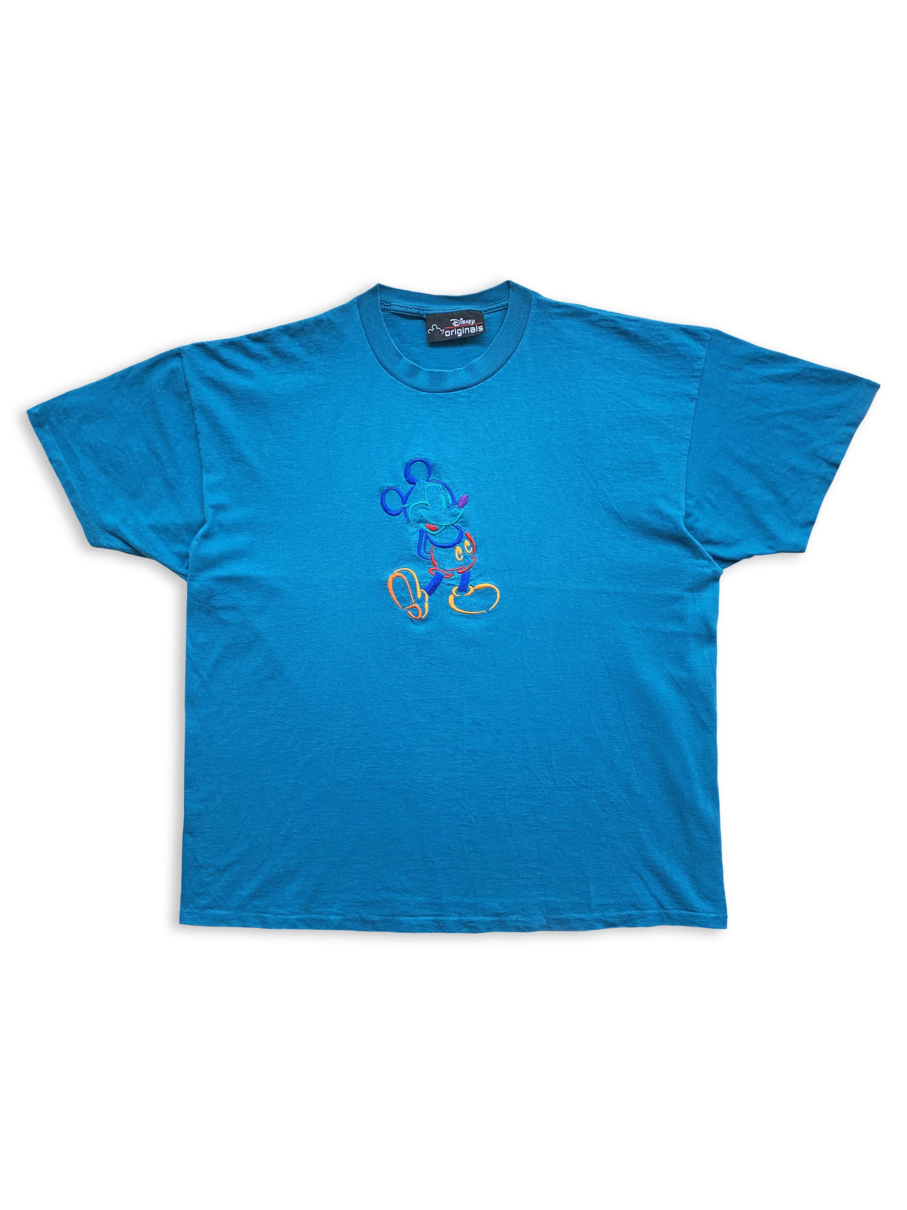 Disney Vintage 80s 90s DISNEY t shirt Mickey Mouse Single Stitch Size US XXL / EU 58 / 5 - 1 Thumbnail