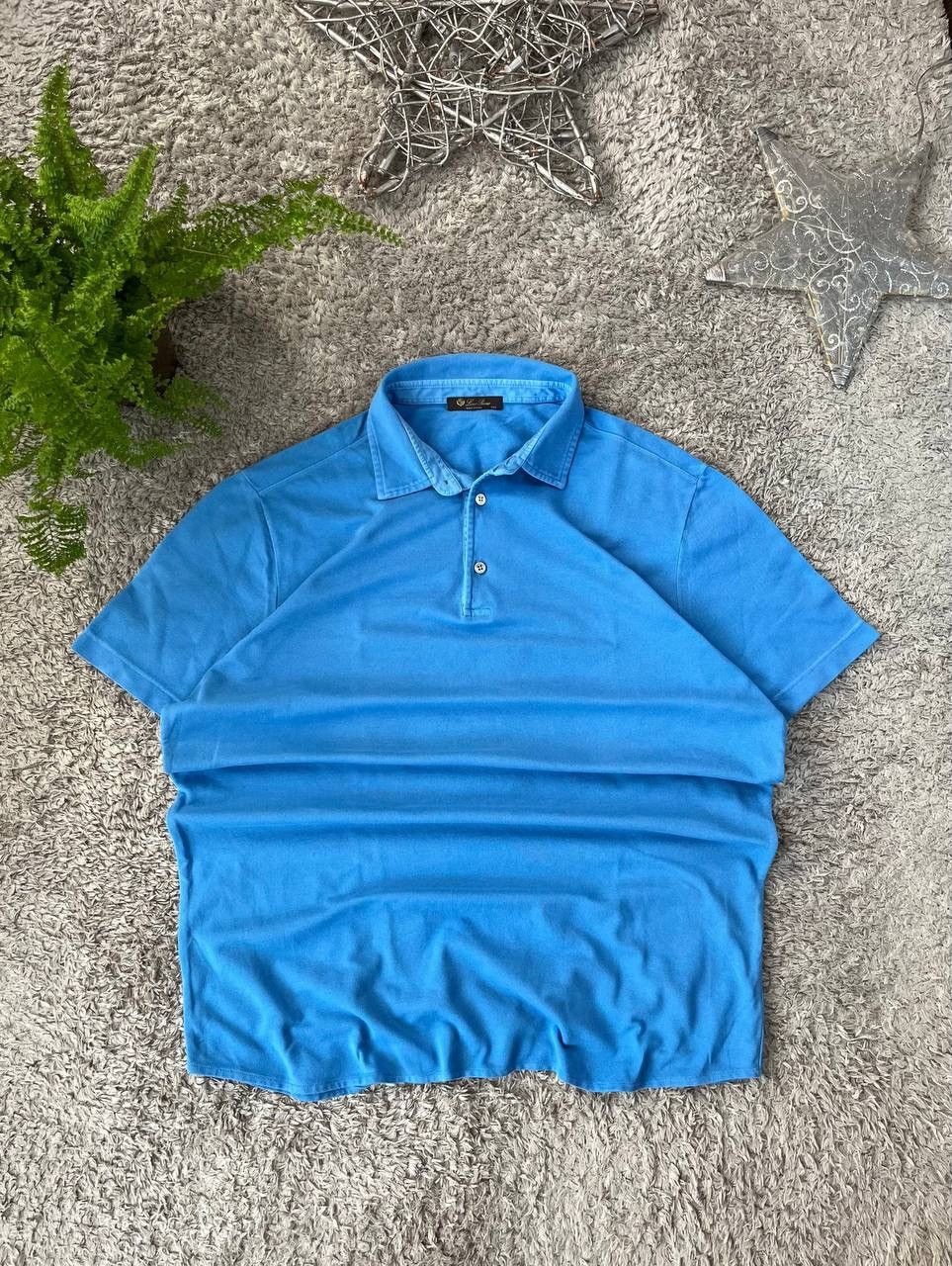 Loro Piana Loro Piana Polo T-Shirt Streetwear Luxury Rare Rich Size US XL / EU 56 / 4 - 3 Thumbnail
