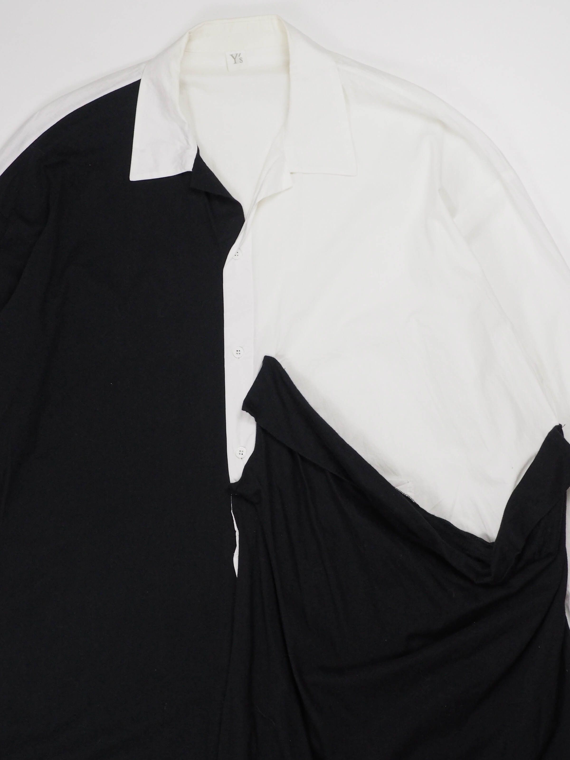 Yohji Yamamoto Y's side gathered shirtdress Size L / US 10 / IT 46 - 16 Thumbnail