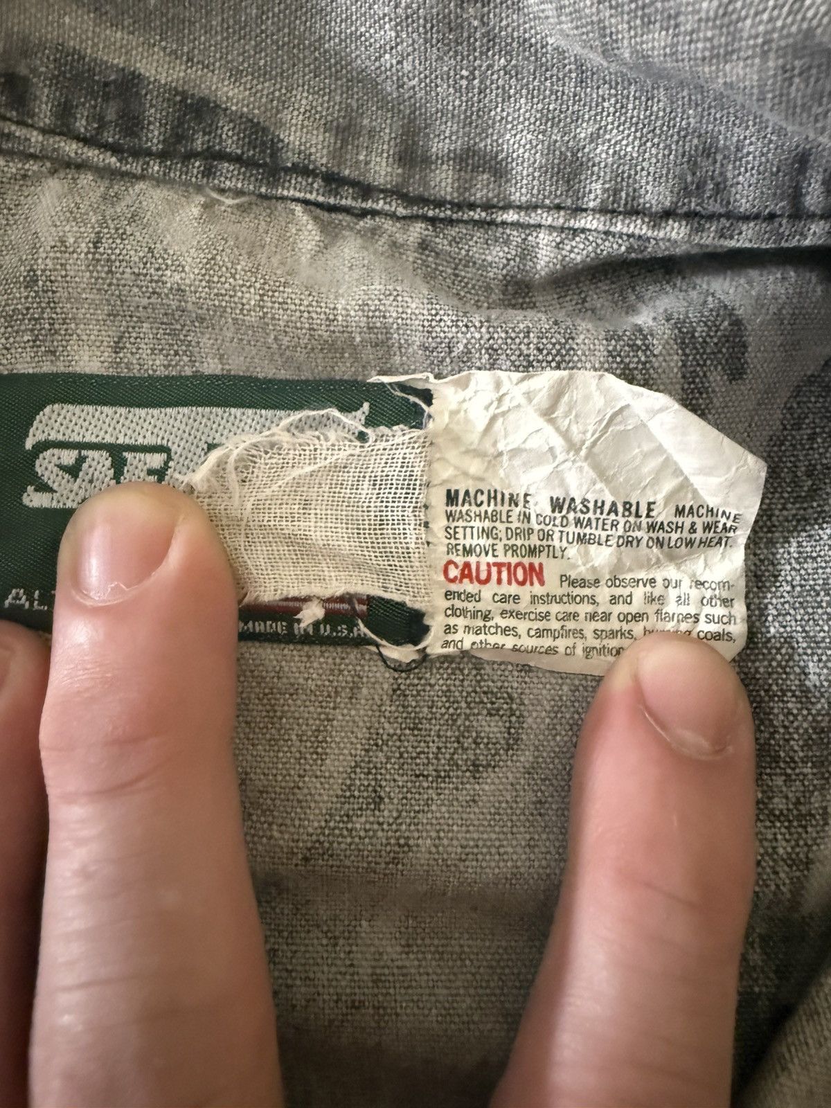 SafTbak Vintage SafTbak Tiger Stripe Camo Hunting Jacket USA Size US XL / EU 56 / 4 - 6 Thumbnail