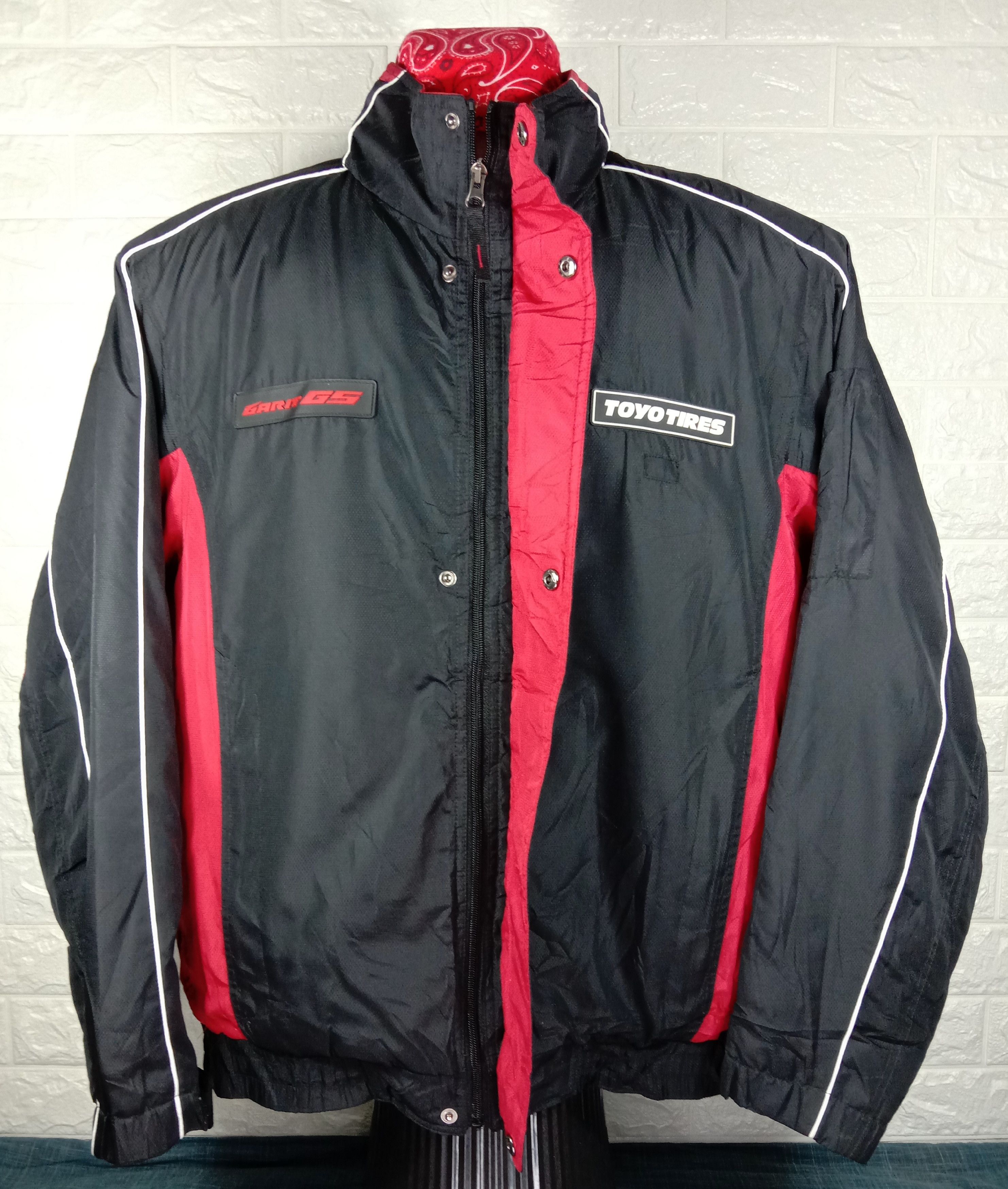 Japanese Brand Vintage Japanese Brand Toyo Tires Garit GS Racing Jacket Size US XL / EU 56 / 4 - 5 Thumbnail