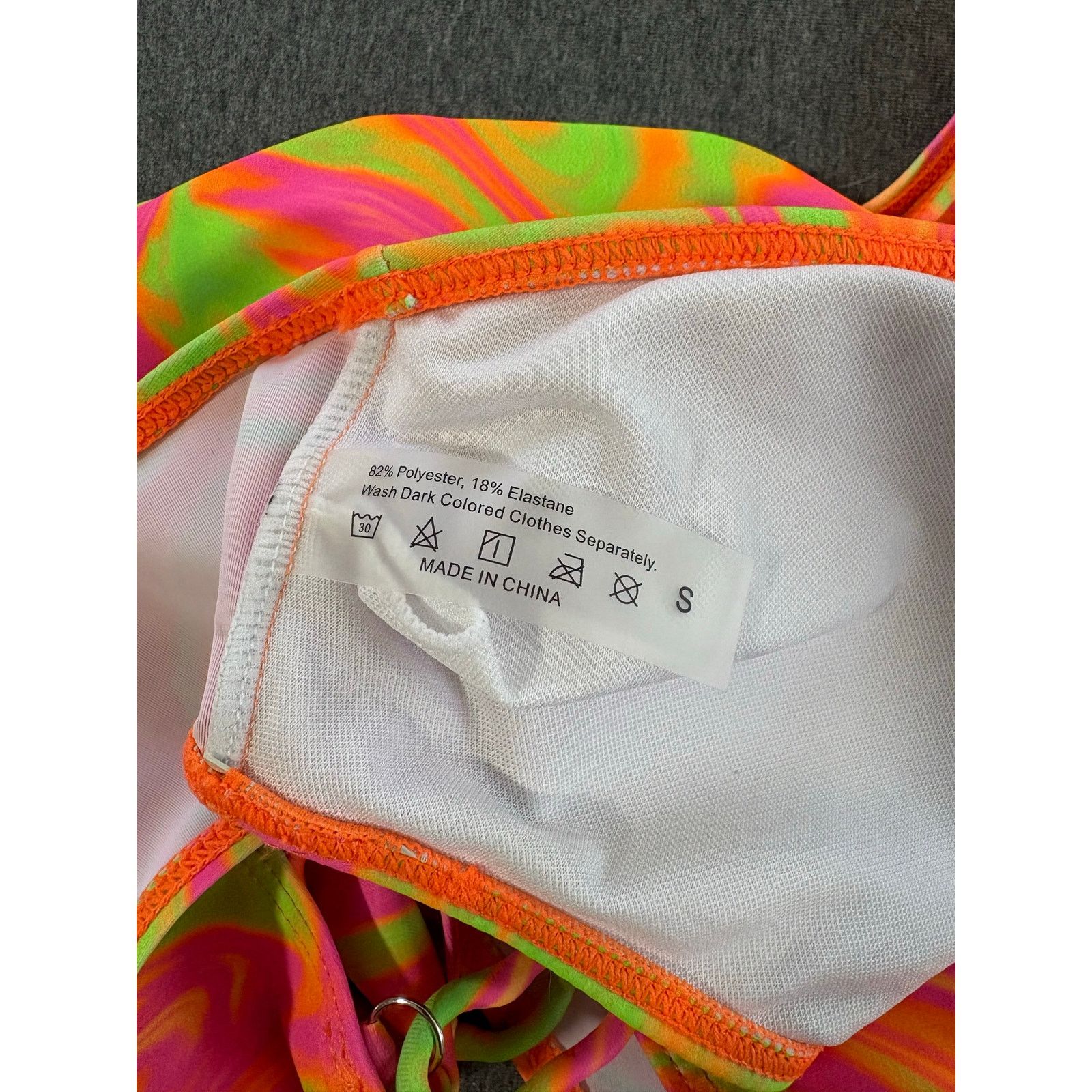Other UNBRANDED | Tie-dye One Piece Cutout Swimsuit | Small Size S / US 4 / IT 40 - 2 Thumbnail