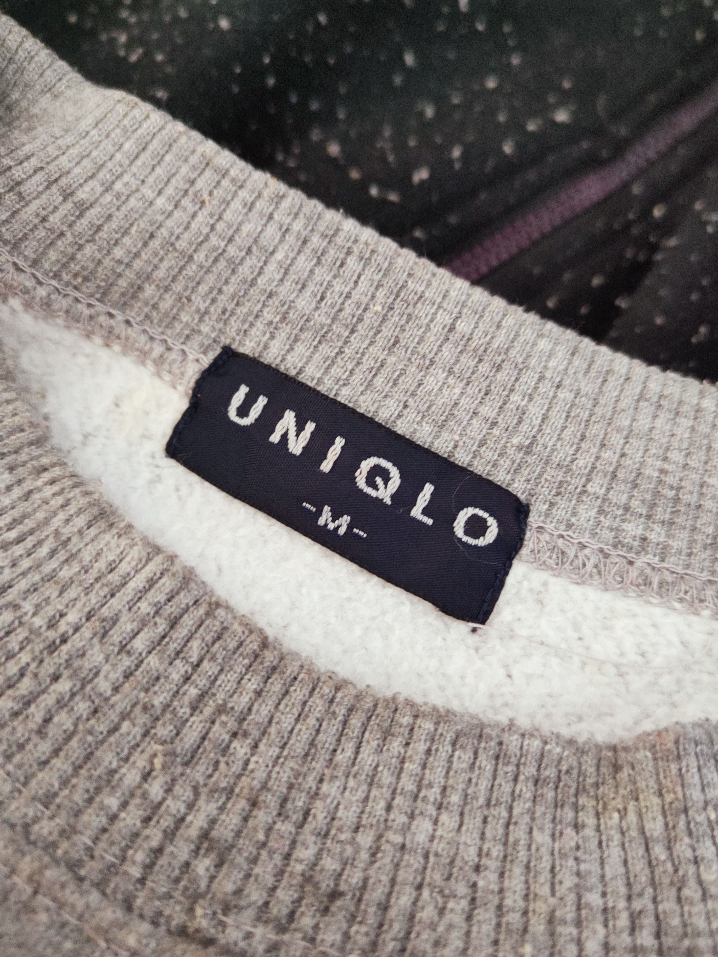 Uniqlo × Vintage Vintage & Rare design by Uniqlo Gray Sweatshirts Size US M / EU 48-50 / 2 - 11 Thumbnail