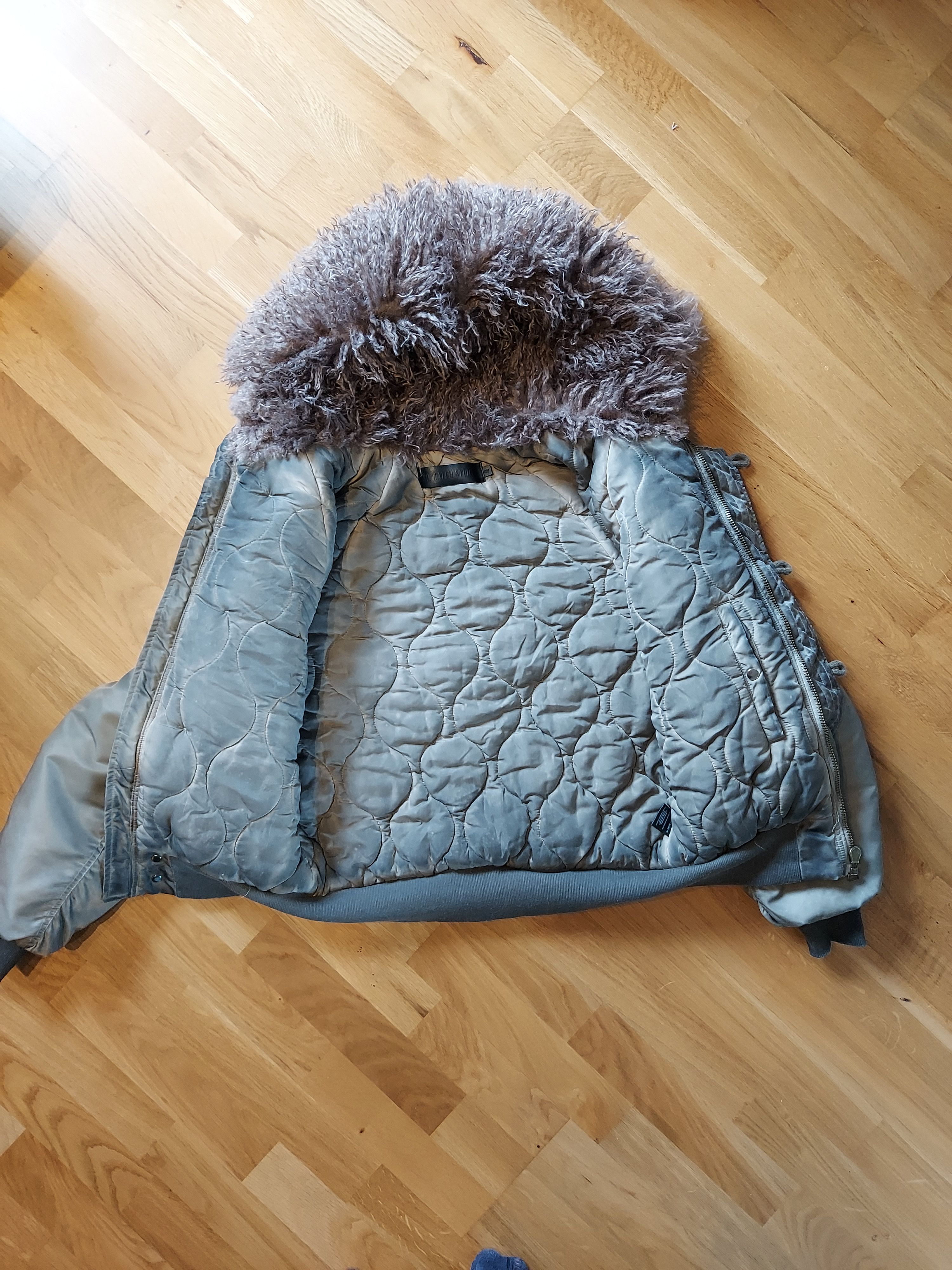 No Faith Studios ASTRO FUR BOMBER JACKET Size US S / EU 44-46 / 1 - 2 Thumbnail