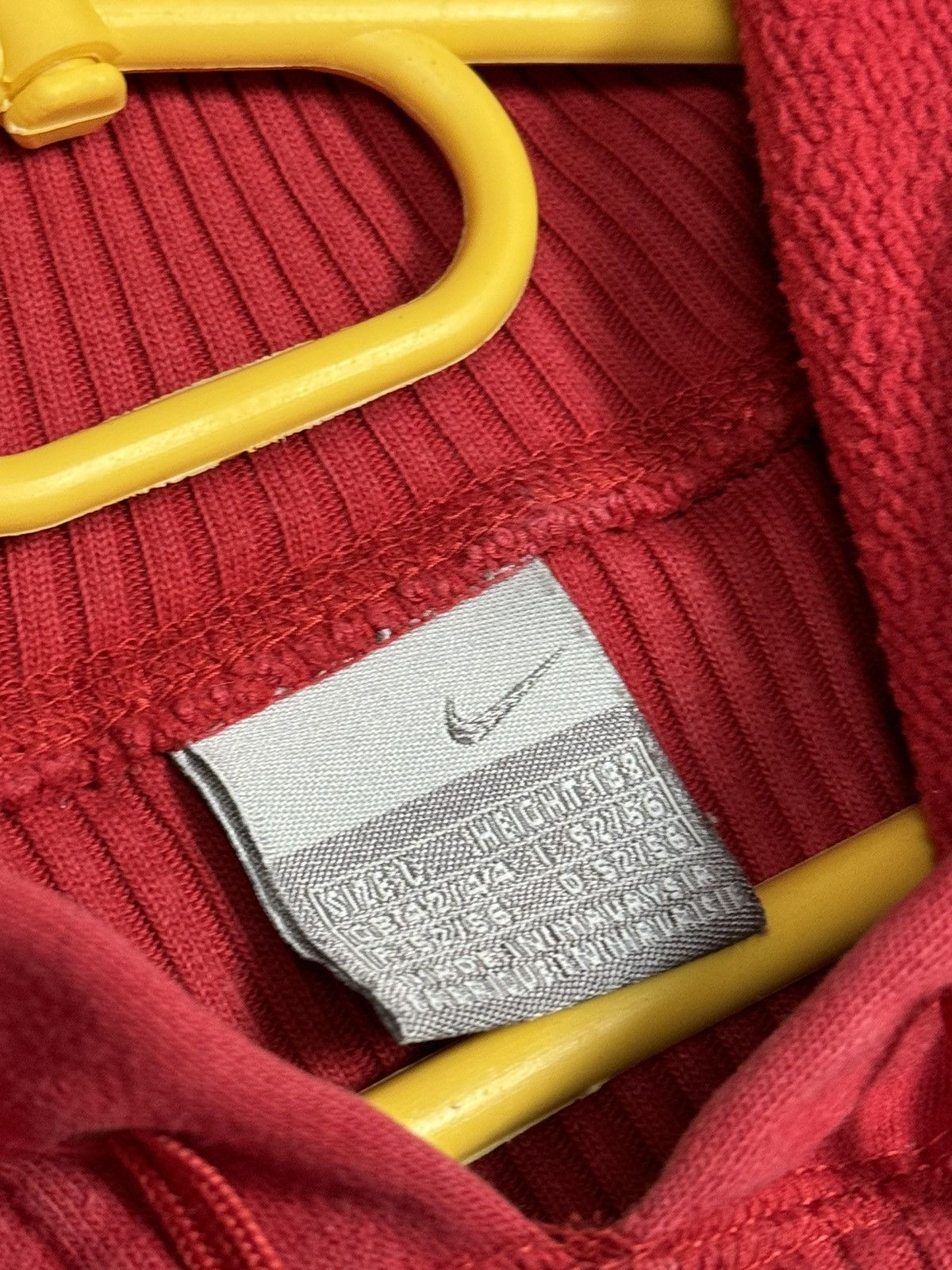 Nike VINTAGE NIKE CENTER SWOOSH HOODIE 90S SIZE L TRAVIS SCOTT 🛍️ Size US L / EU 52-54 / 3 - 11 Thumbnail
