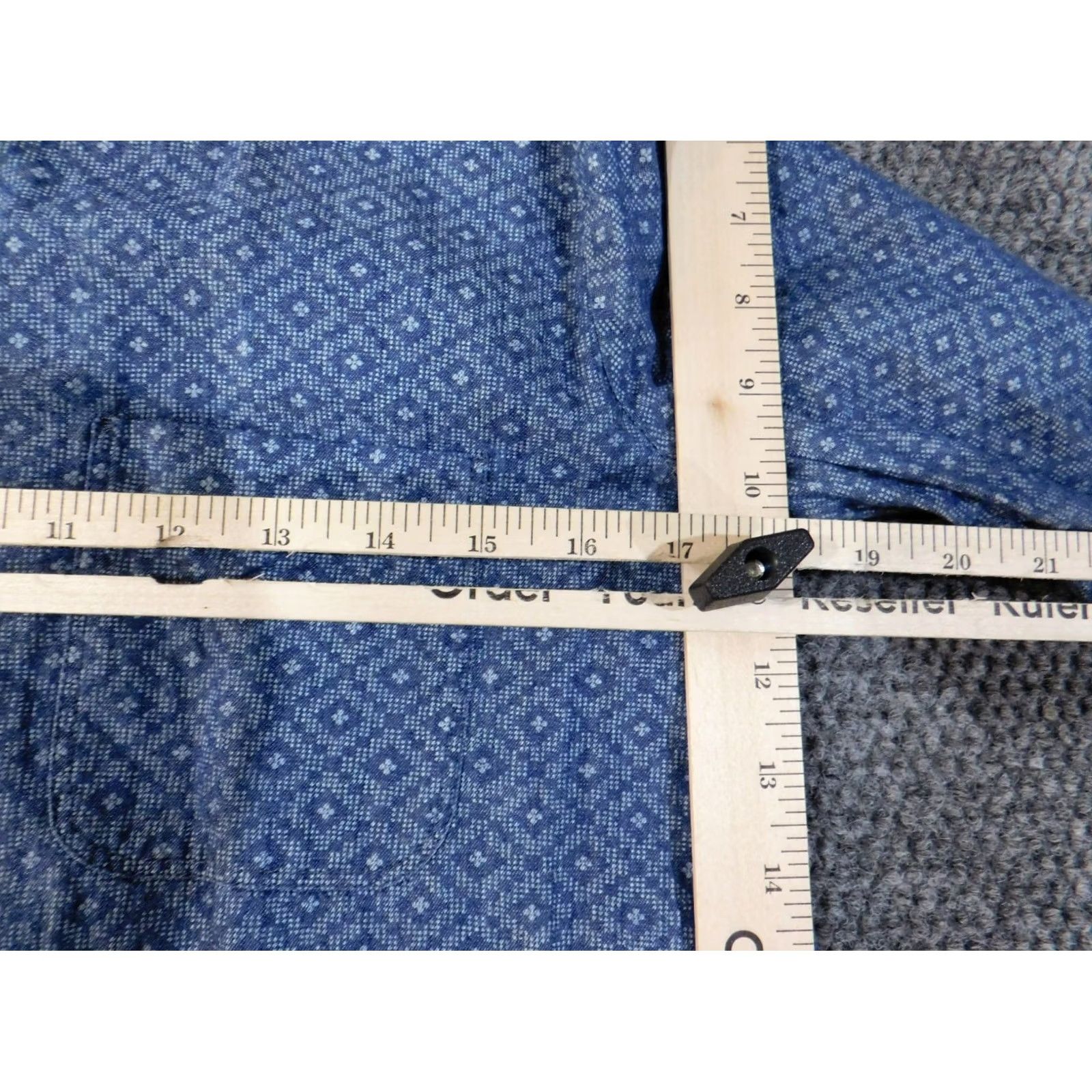 Ann Taylor Ann Taylor Loft Shirt Women Small Blue Plaid Button-Up Casual Long Sleeve breathable 100% Cotton Button-Up Top Size S / US 4 / IT 40 - 5 Thumbnail