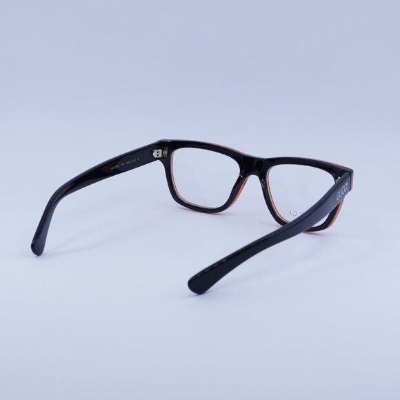 Gucci Gucci GG1795O 003 Eyeglasses Burgundy Crystal on Black 52mm Size ONE SIZE - 9 Thumbnail