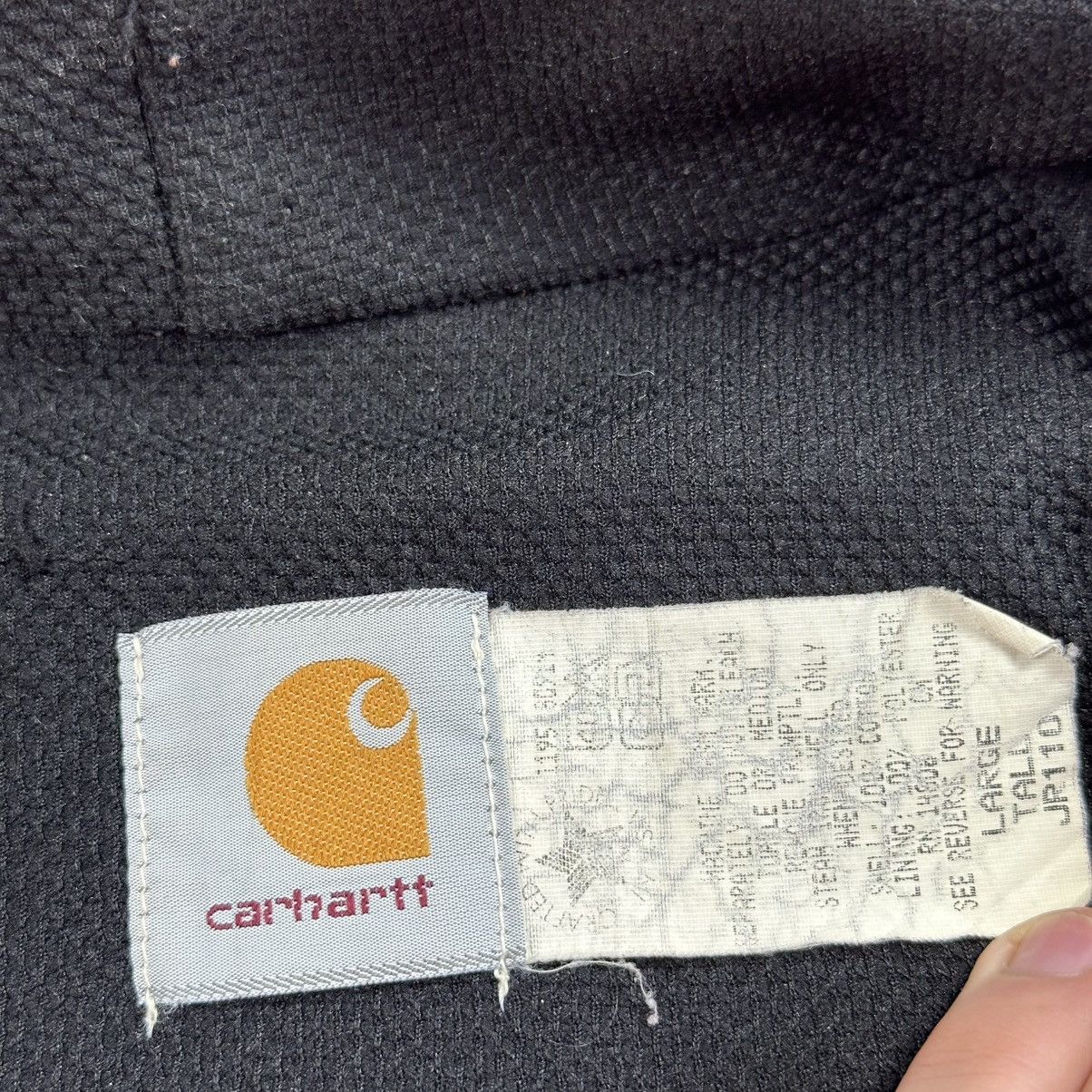 Carhartt Vintage Carhartt JR110 Red Hooded Work Jacket – Made in USA Size US L / EU 52-54 / 3 - 3 Thumbnail