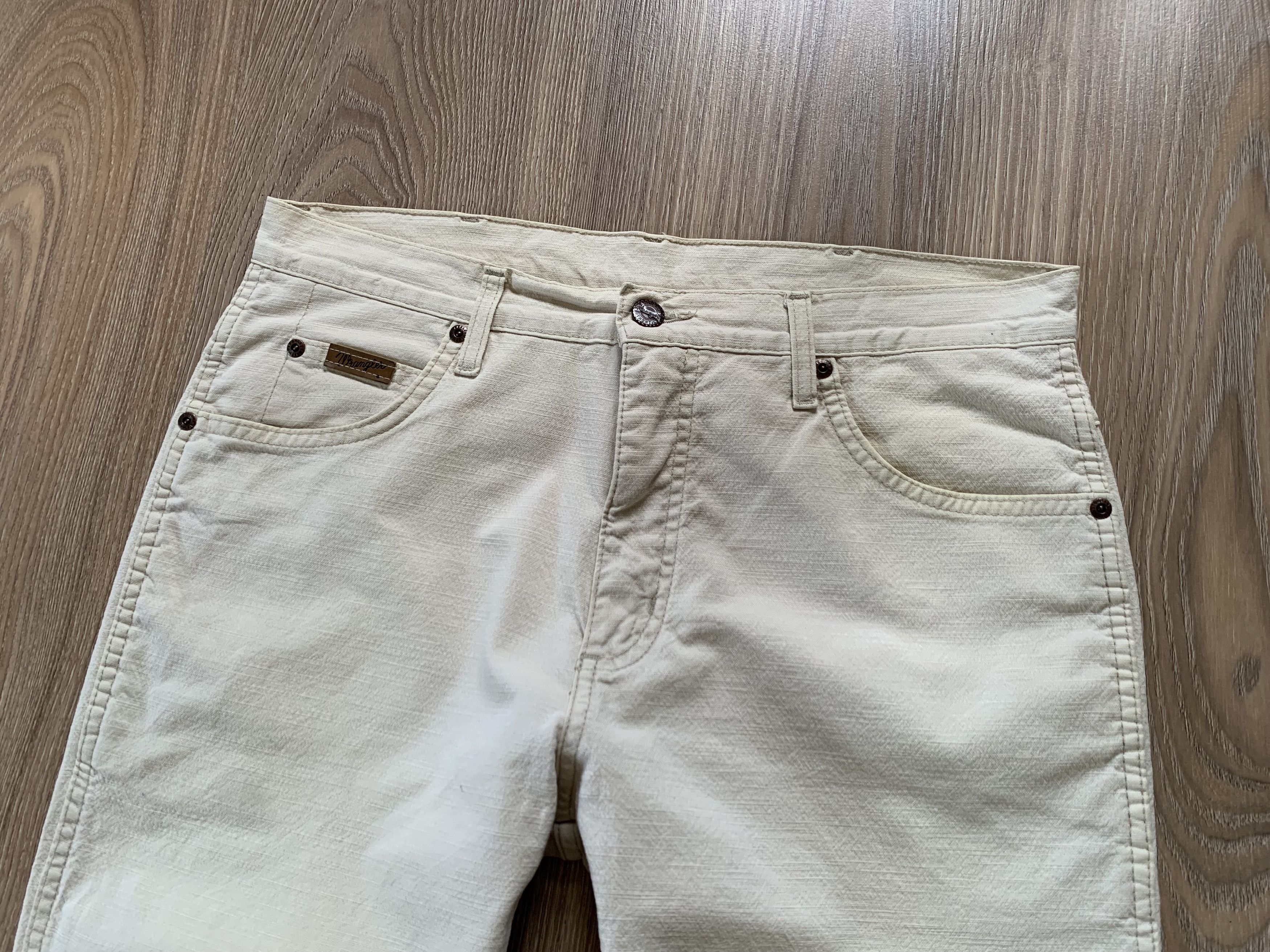 Vintage × Wrangler Wrangler Texas Stretch Vintage Beige Jeans Pants Size US 33 - 4 Thumbnail