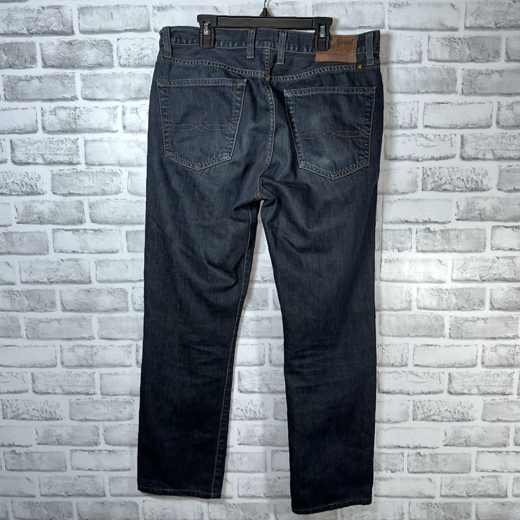 Lucky Brand VINTAGE Lucky Brand Jeans Men 32x28 Blue Straight Inseam 28 VTG Brand Size 32 Inseam 28 Blue Jeans Mens Size US 32 / EU 48 - 5 Thumbnail