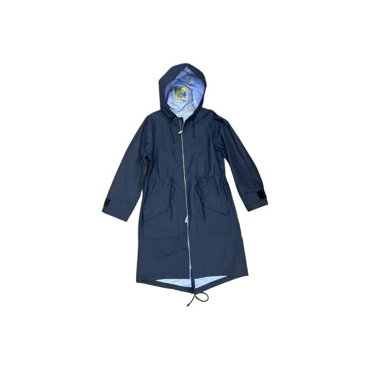 Loewe Loewe Blue Logo Hooded Long Sleeve Coat Size M / US 6-8 / IT 42-44 - 1 Thumbnail