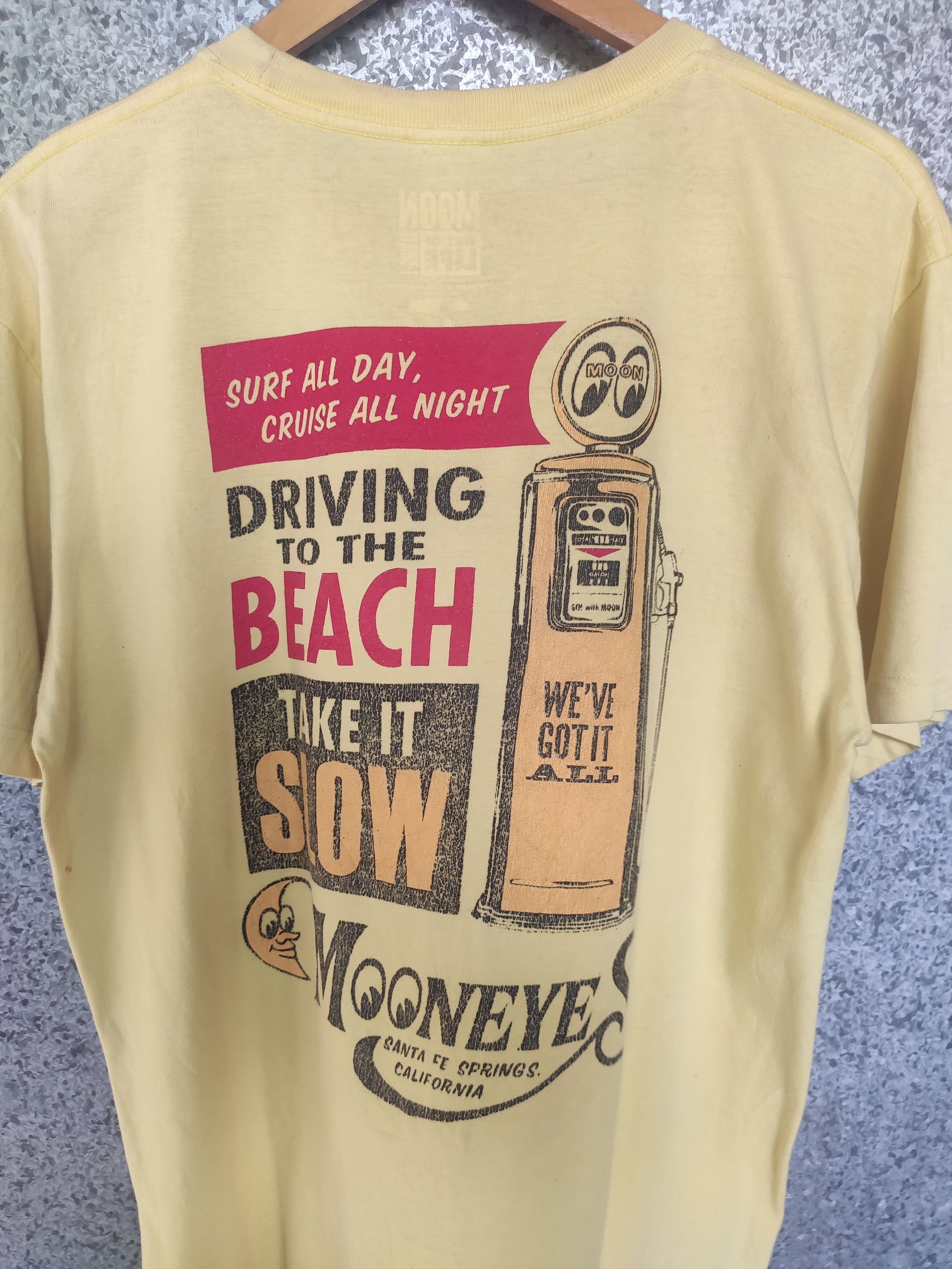 Gear for Sports 🔥 Vtg 90s Vtg Moon Eyes t shirt motor oil racing special Size US L / EU 52-54 / 3 - 5 Thumbnail