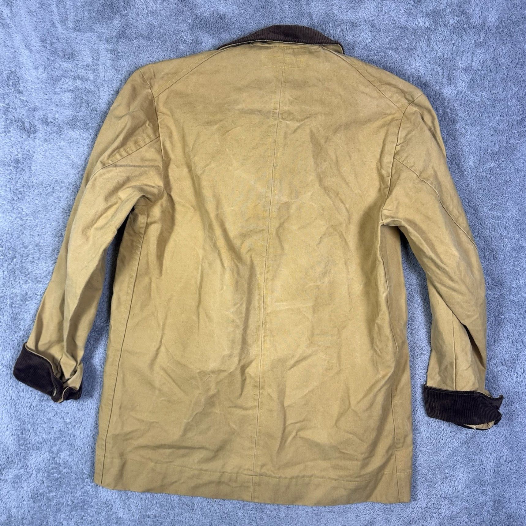 Vintage River Junction Trade Co. Jacket Mens S/M Chore Coat Field Barn Canvas Corduroy Coat Size US S / EU 44-46 / 1 - 7 Thumbnail