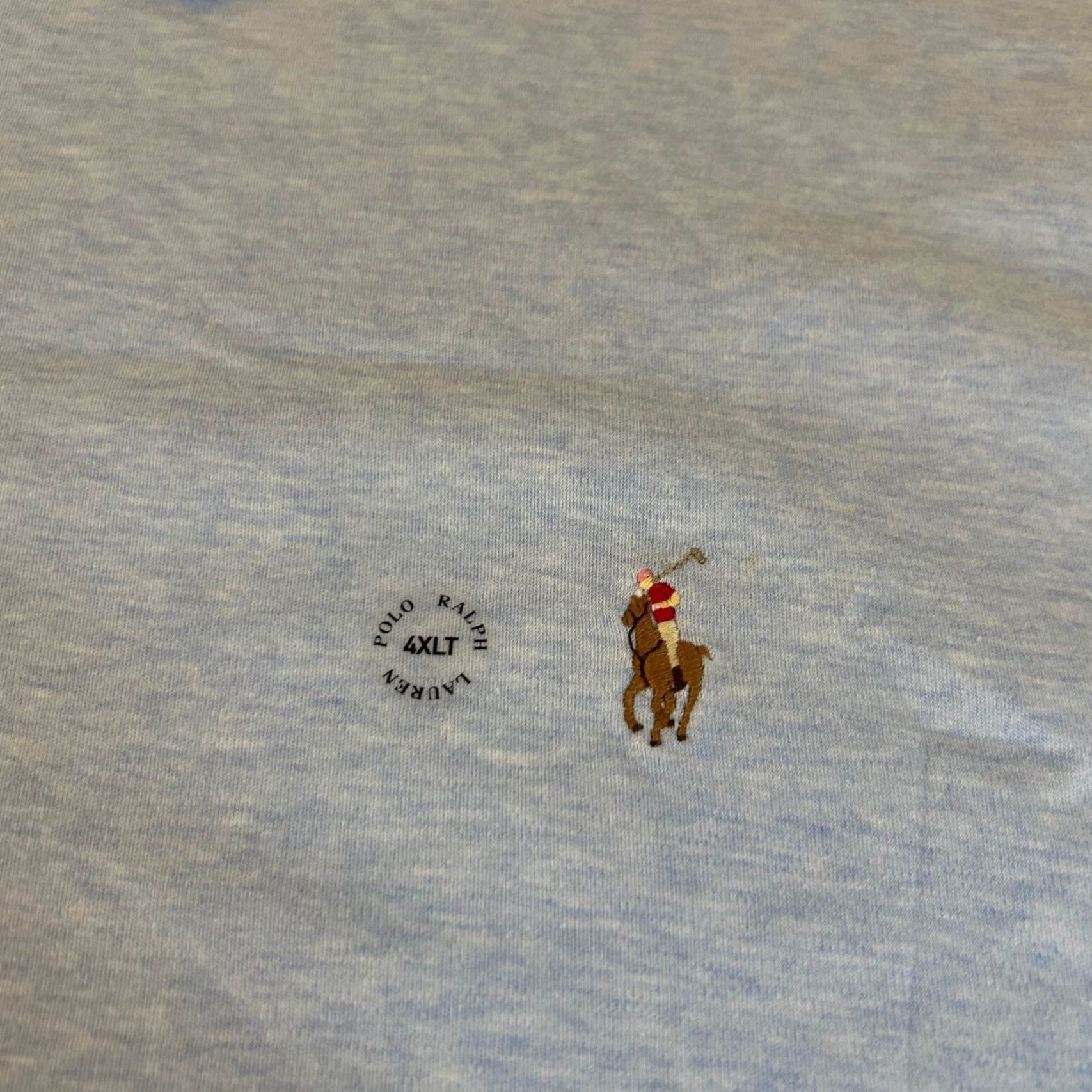 Polo Ralph Lauren Polo Ralph Lauren Long Sleeve Polo Shirt Light Blue 4XLT Mens NWT Polo Shirt Long Sleeve Blue Polo Size US XXL / EU 58 / 5 - 6 Thumbnail
