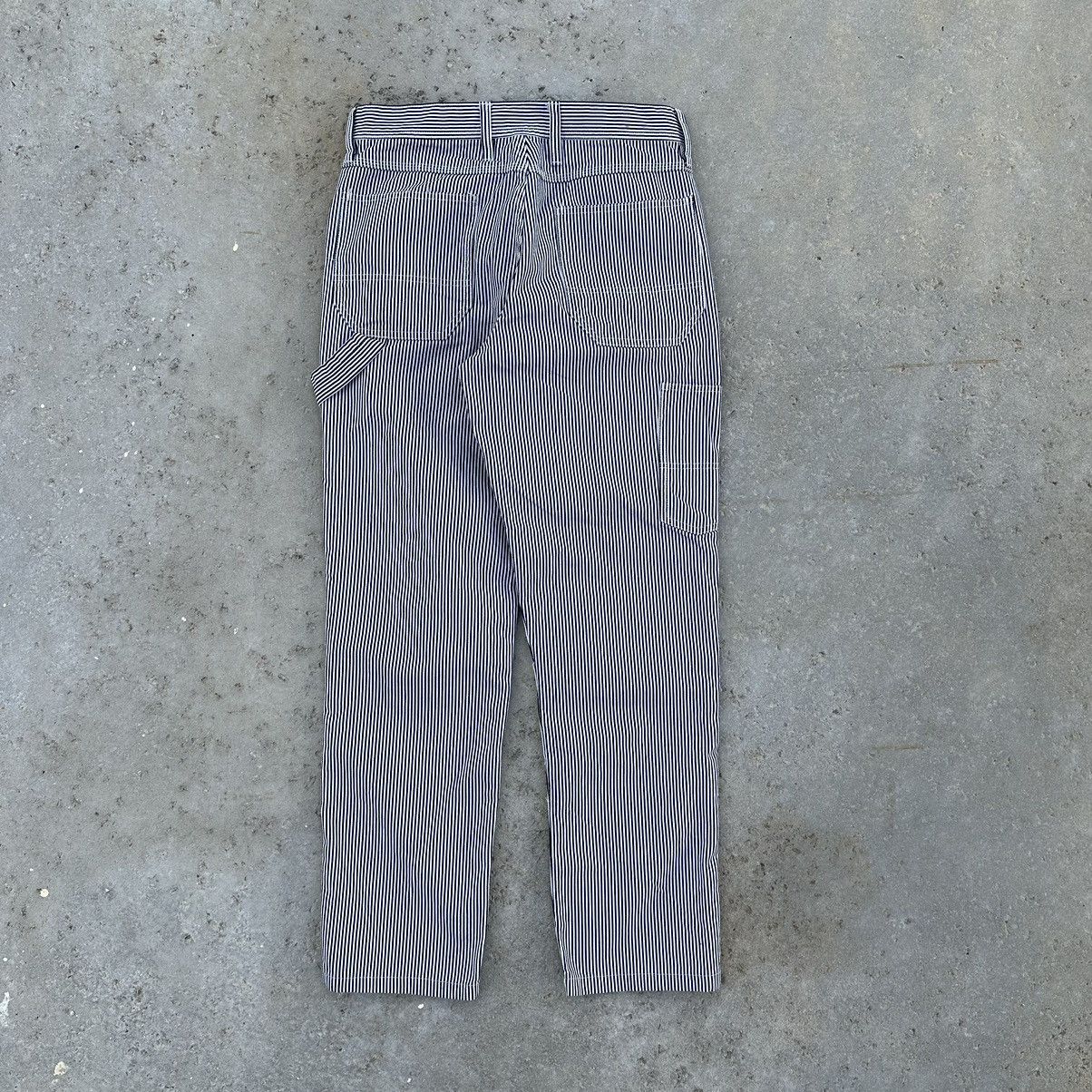 Wallace & Barnes Wallace Barnes Hickory Stripe Carpenter Work Pants Size US 31 - 2 Thumbnail