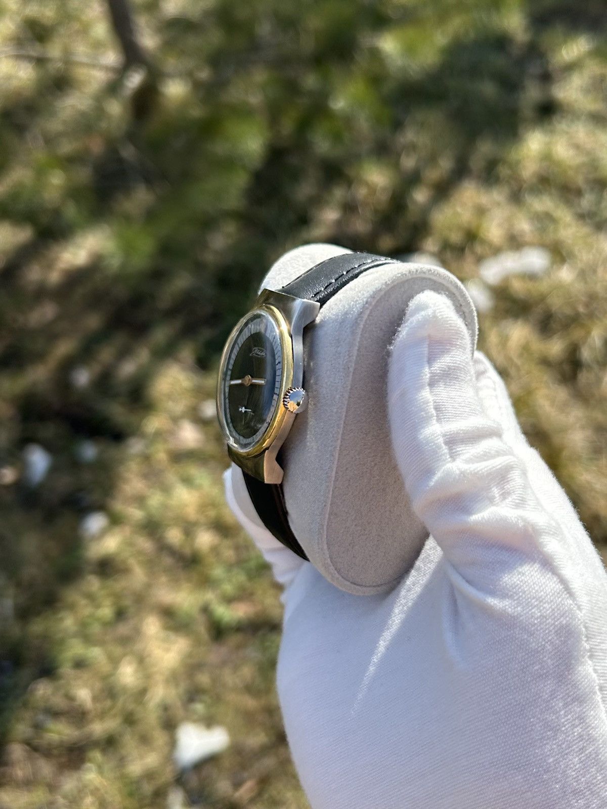 Vintage Vintage Watch Zim USSR Soviet Mechanical Retro 1970s Size ONE SIZE - 17 Thumbnail