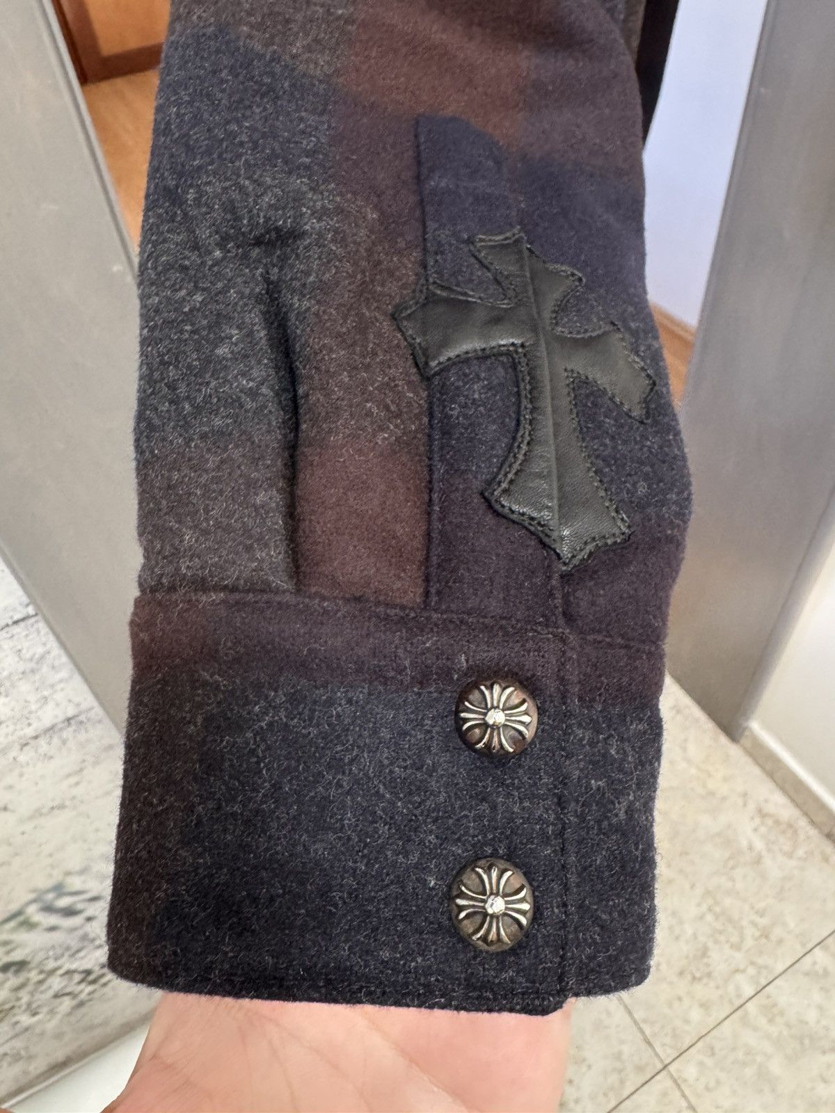 Chrome Hearts Vintage Chrome hearts workdog flannel with patches Size US M / EU 48-50 / 2 - 11 Thumbnail