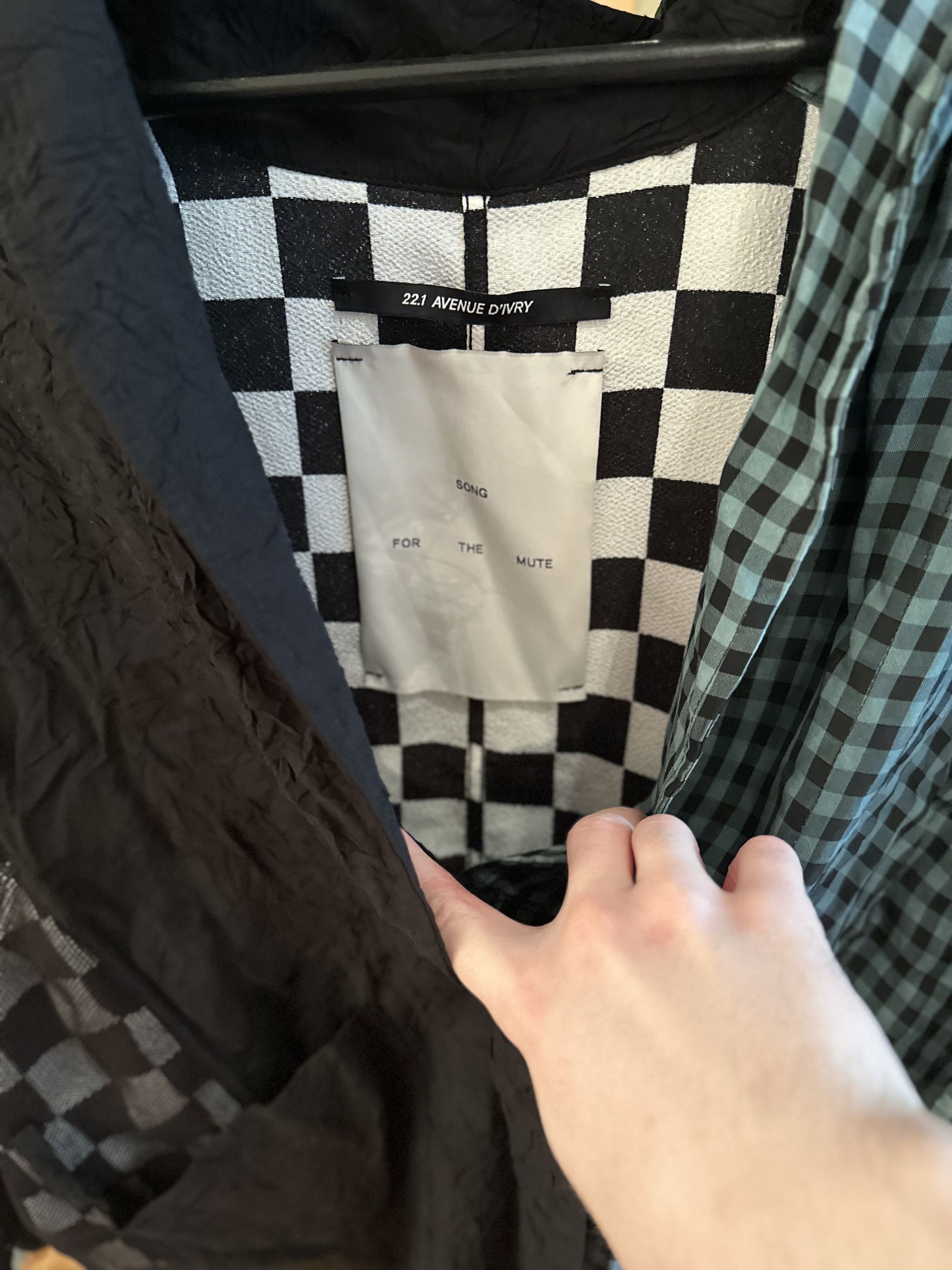 Song For The Mute Song for the mute checkered suit Size 48R - 2 Thumbnail
