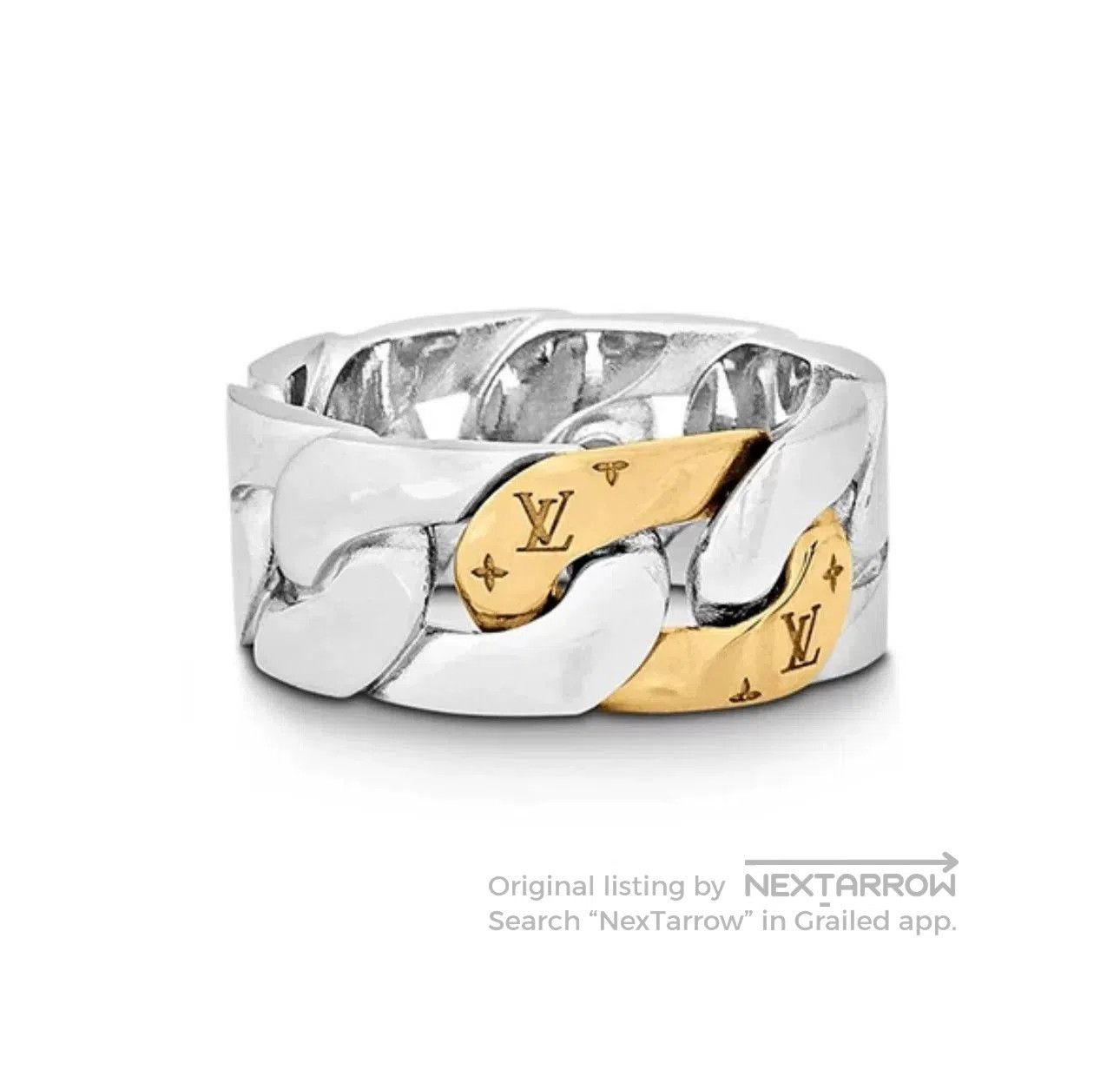 Louis Vuitton Louis Vuitton Chain Links Metal Ring. Size ONE SIZE - 4 Thumbnail