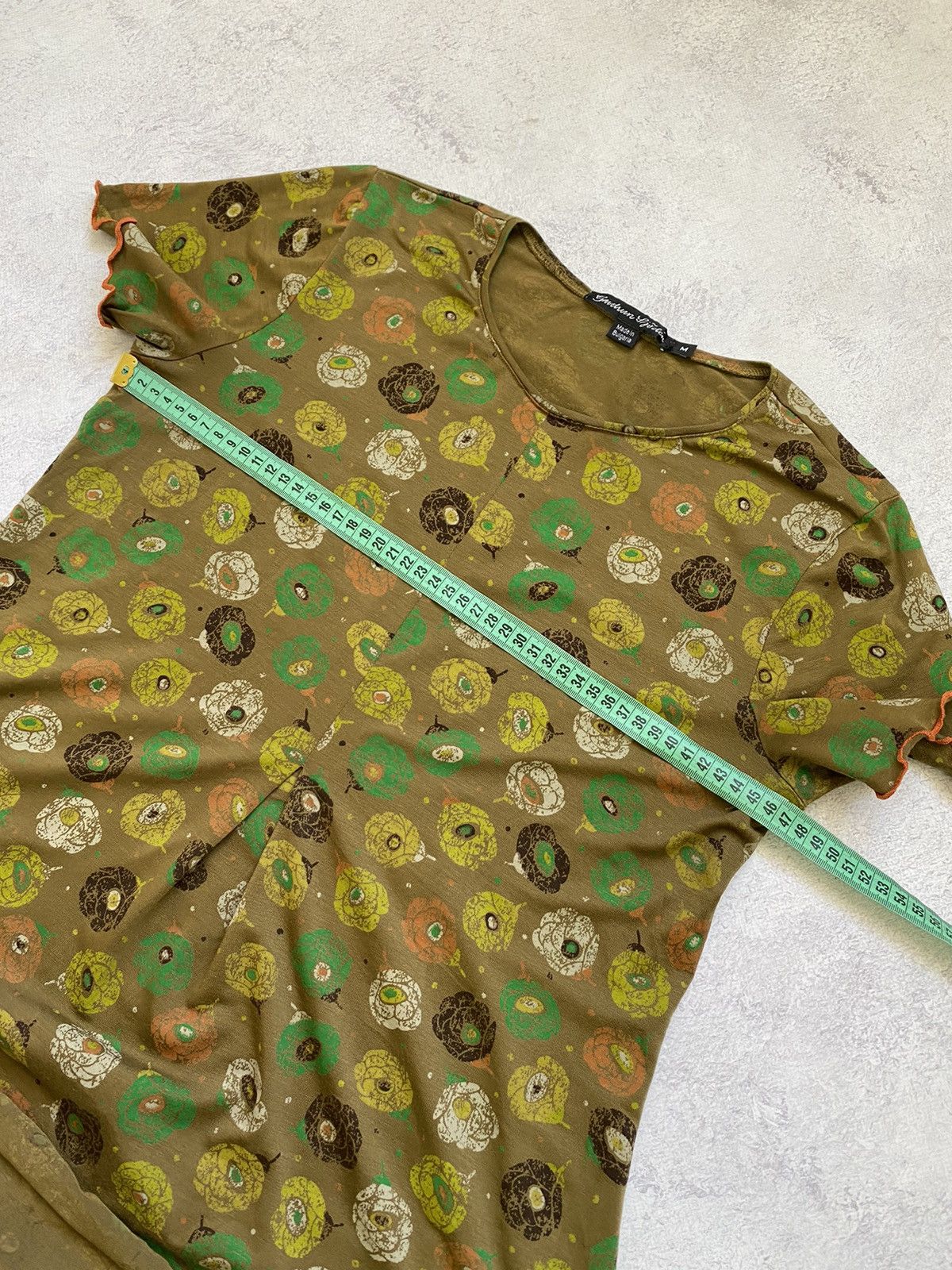 Gudrun Sjoden Gudrun Sjoden Womens Multicolor Floral Top Size M Size M / US 6-8 / IT 42-44 - 13 Thumbnail