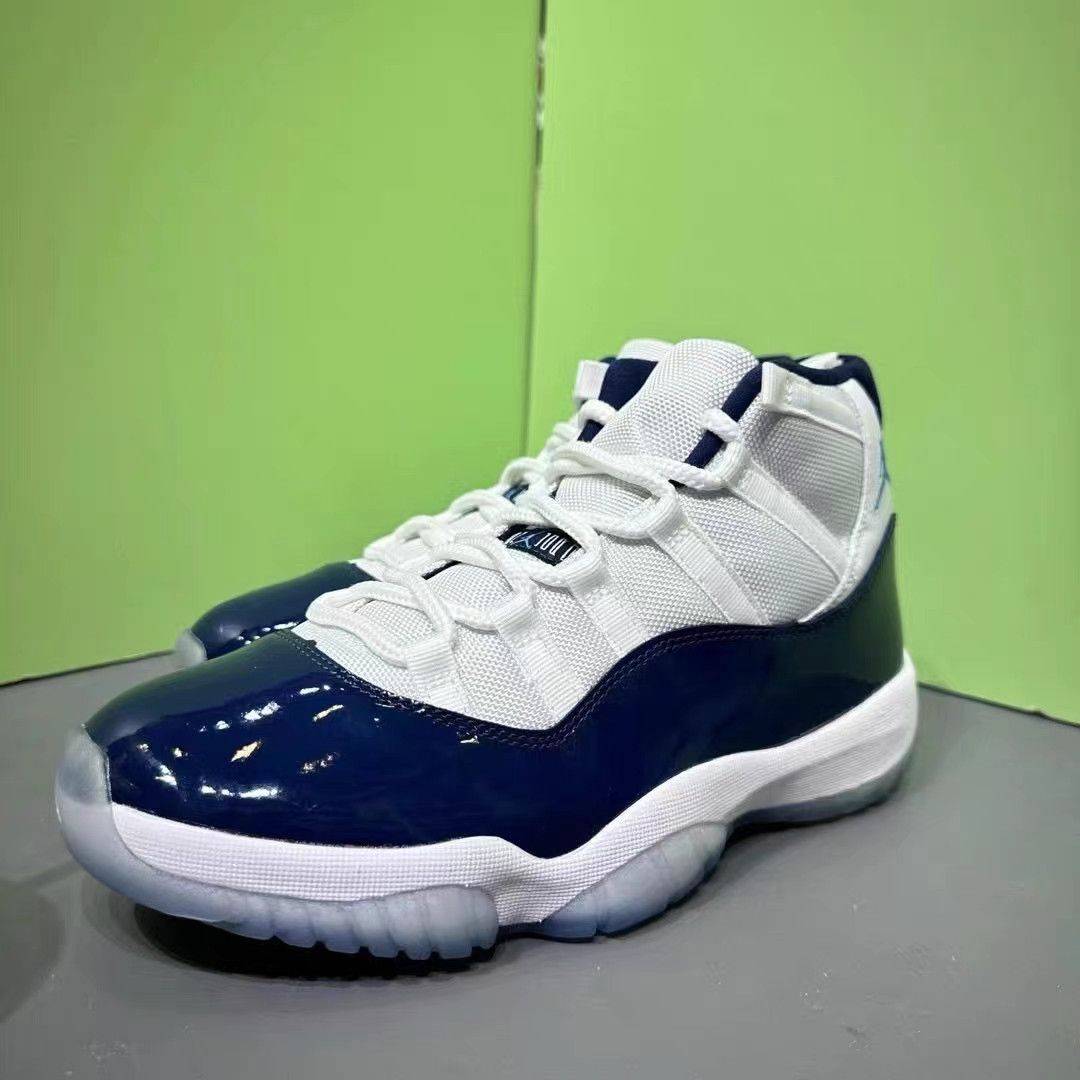 Jordan Brand Air Jordan 11 UNC Basketball Shoes K15 Size US 11 / EU 44 - 1 Thumbnail