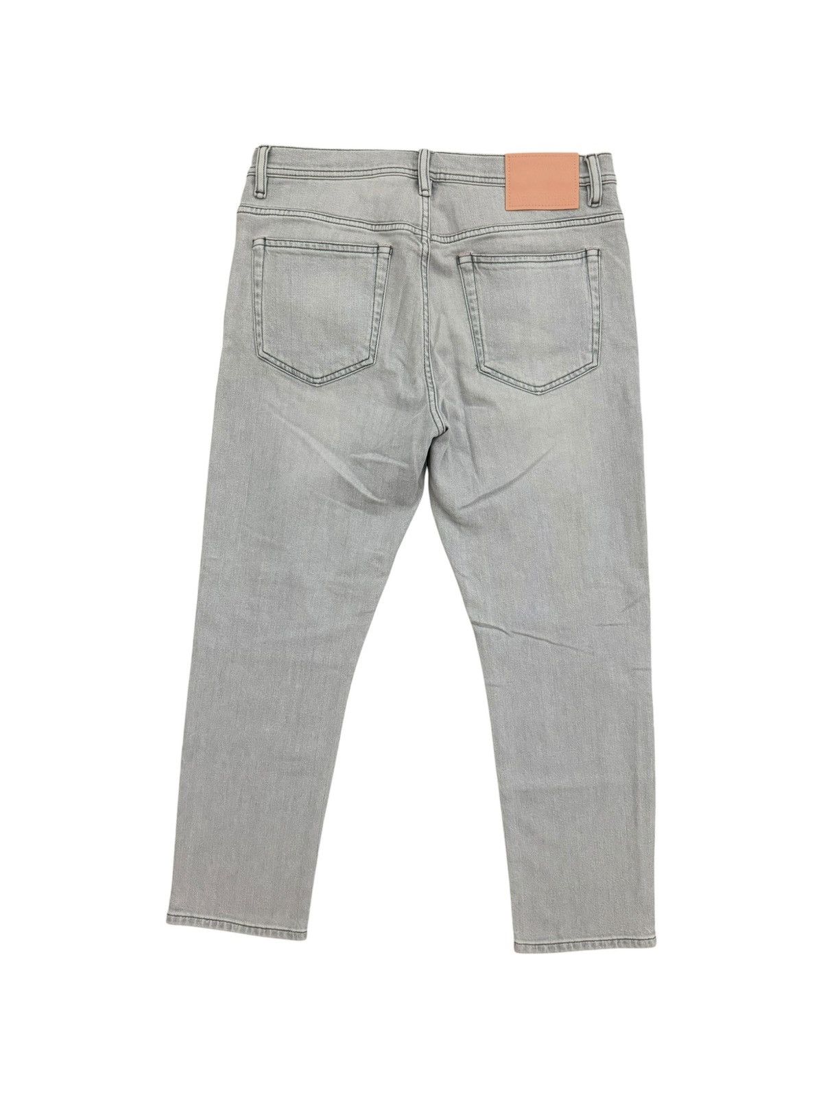 Acne Studios Acne Studios River Jeans Stone Grey Slim Fit Size US 31 - 2 Thumbnail